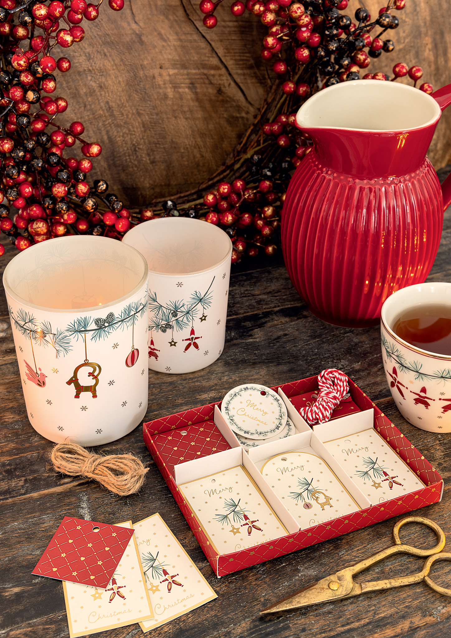 Greengate Lattecup Juana white Trinkbecher ohne Henkel