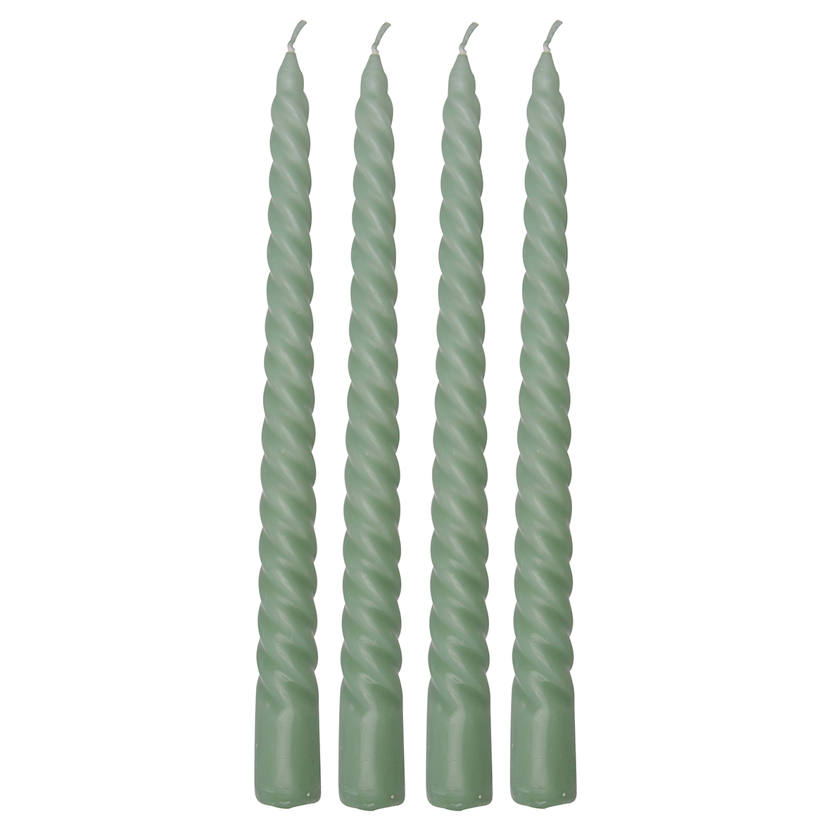 Greengate Stabkerzen Twisted Candle  4-er Set