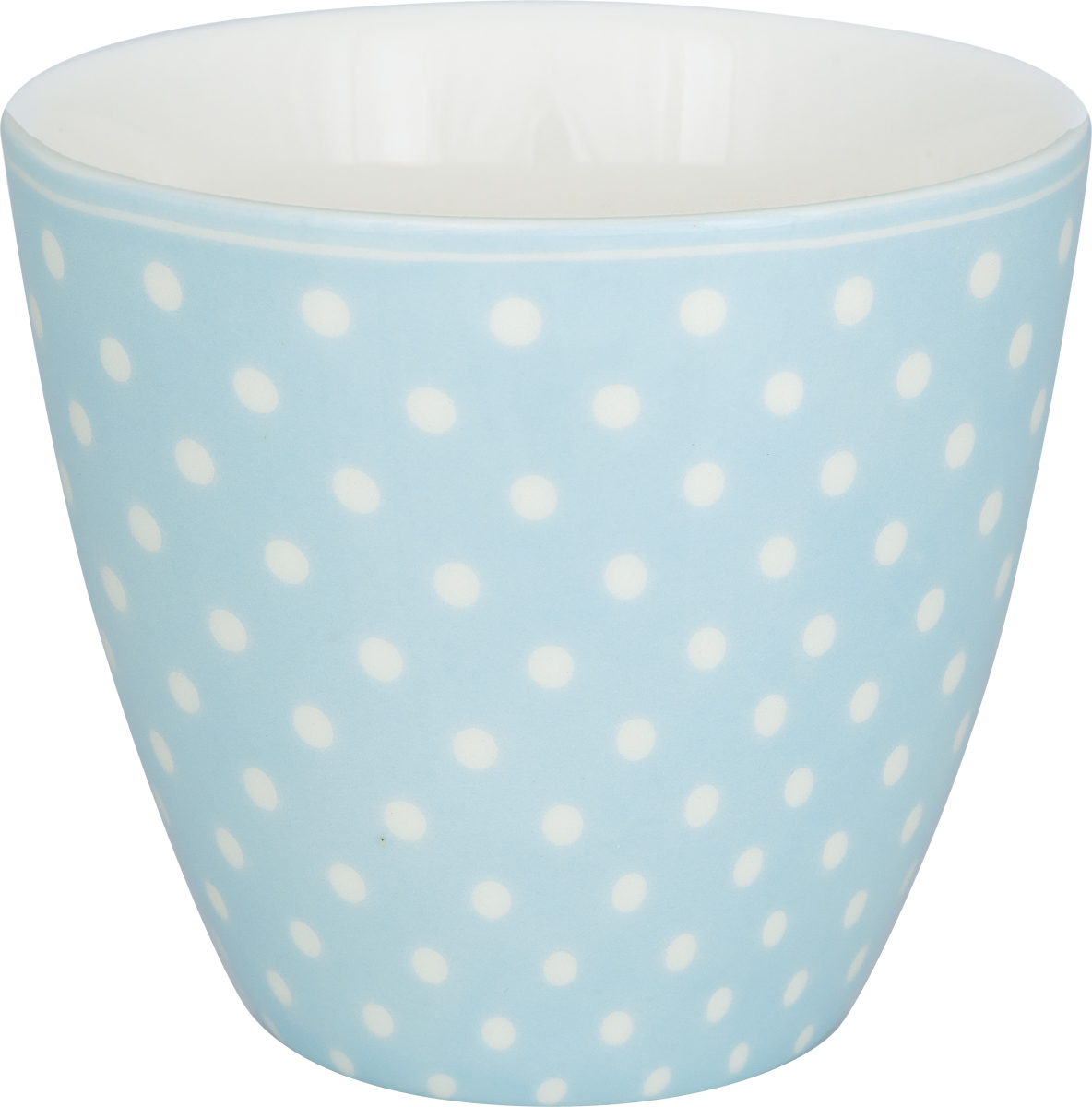 Greengate Lattecup Dotty pale blue
