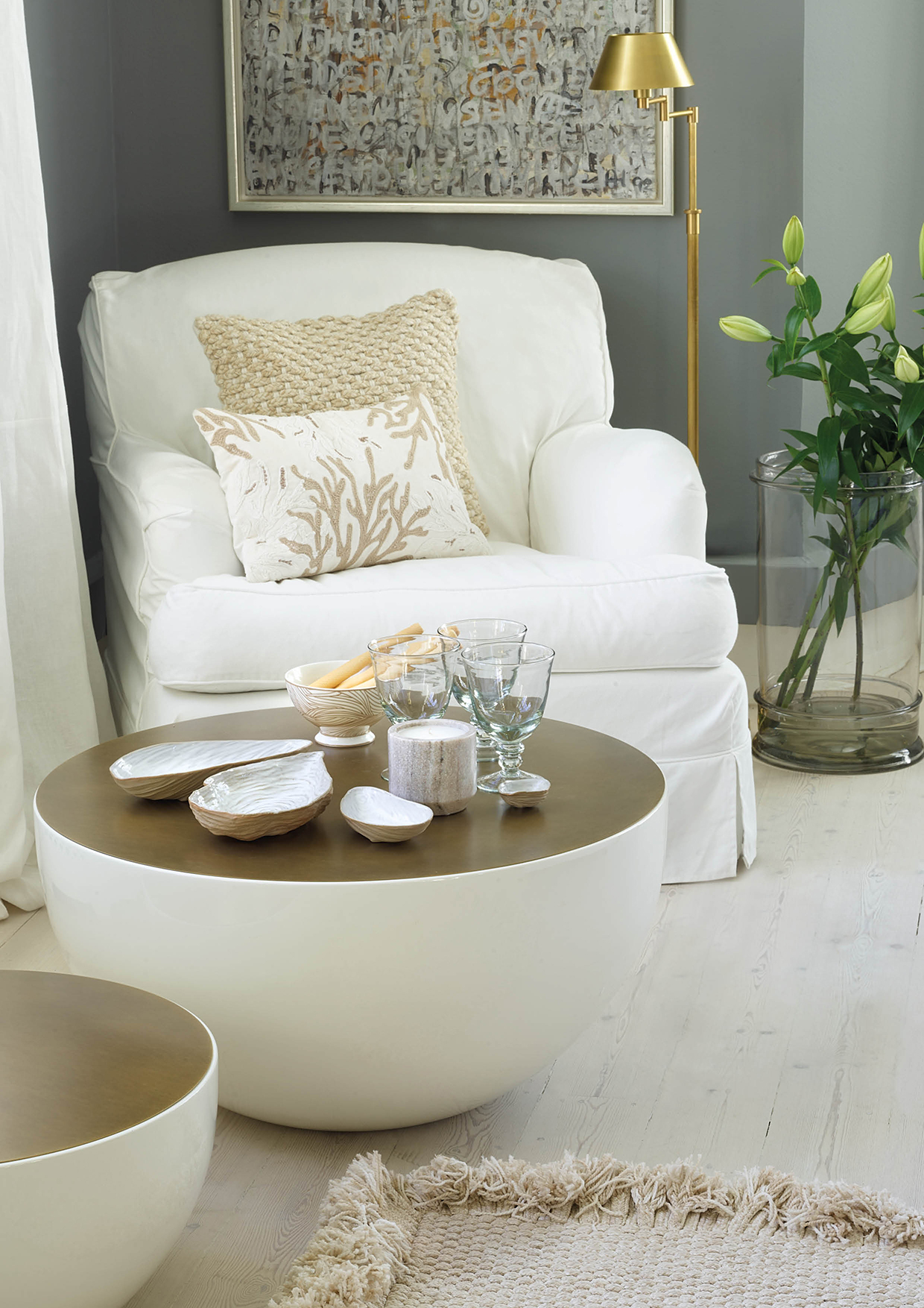 Greengate Becher Wilja beige