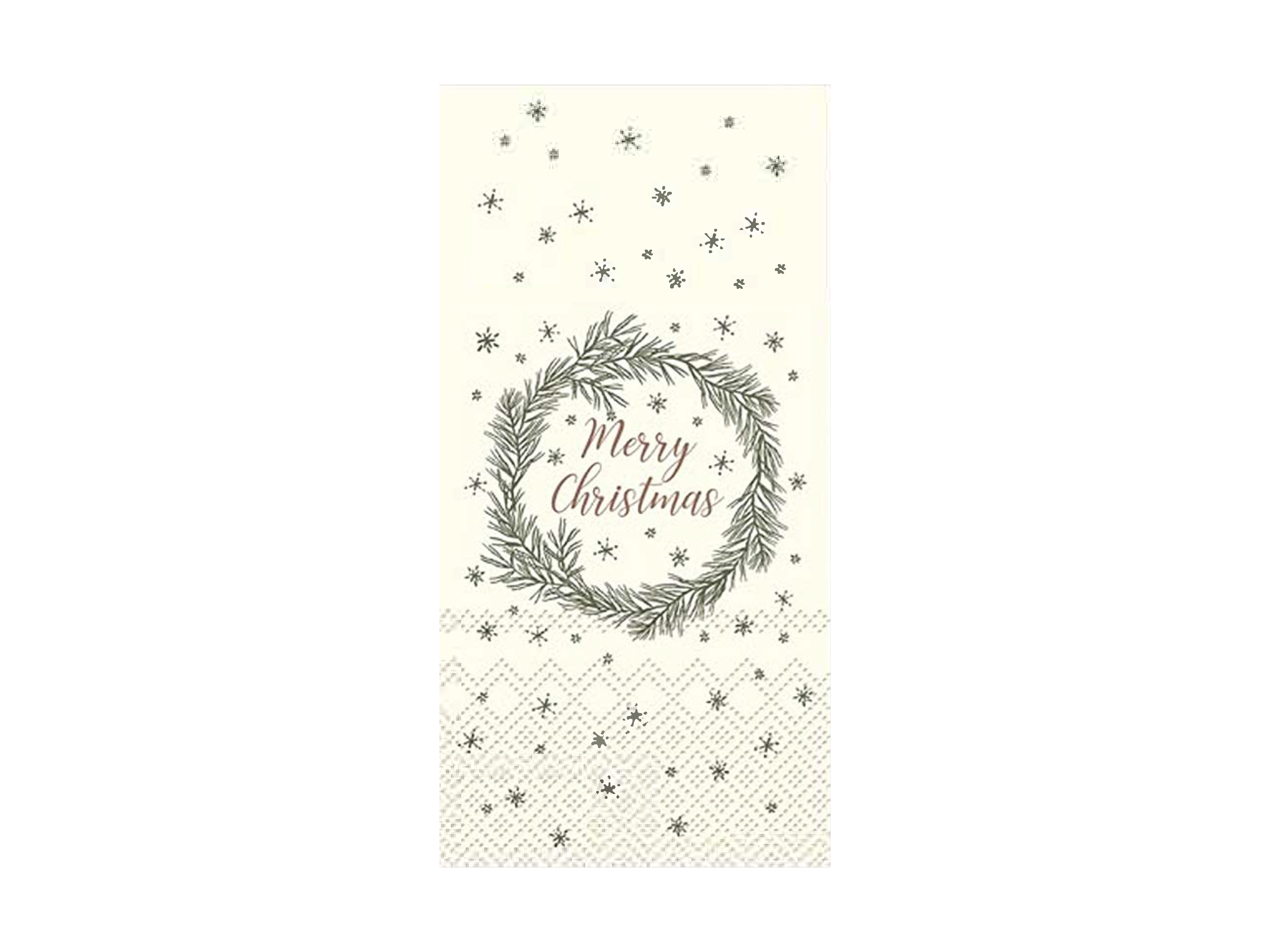 Chic Antique Papierservietten Merry Christmas cream 16 Stück