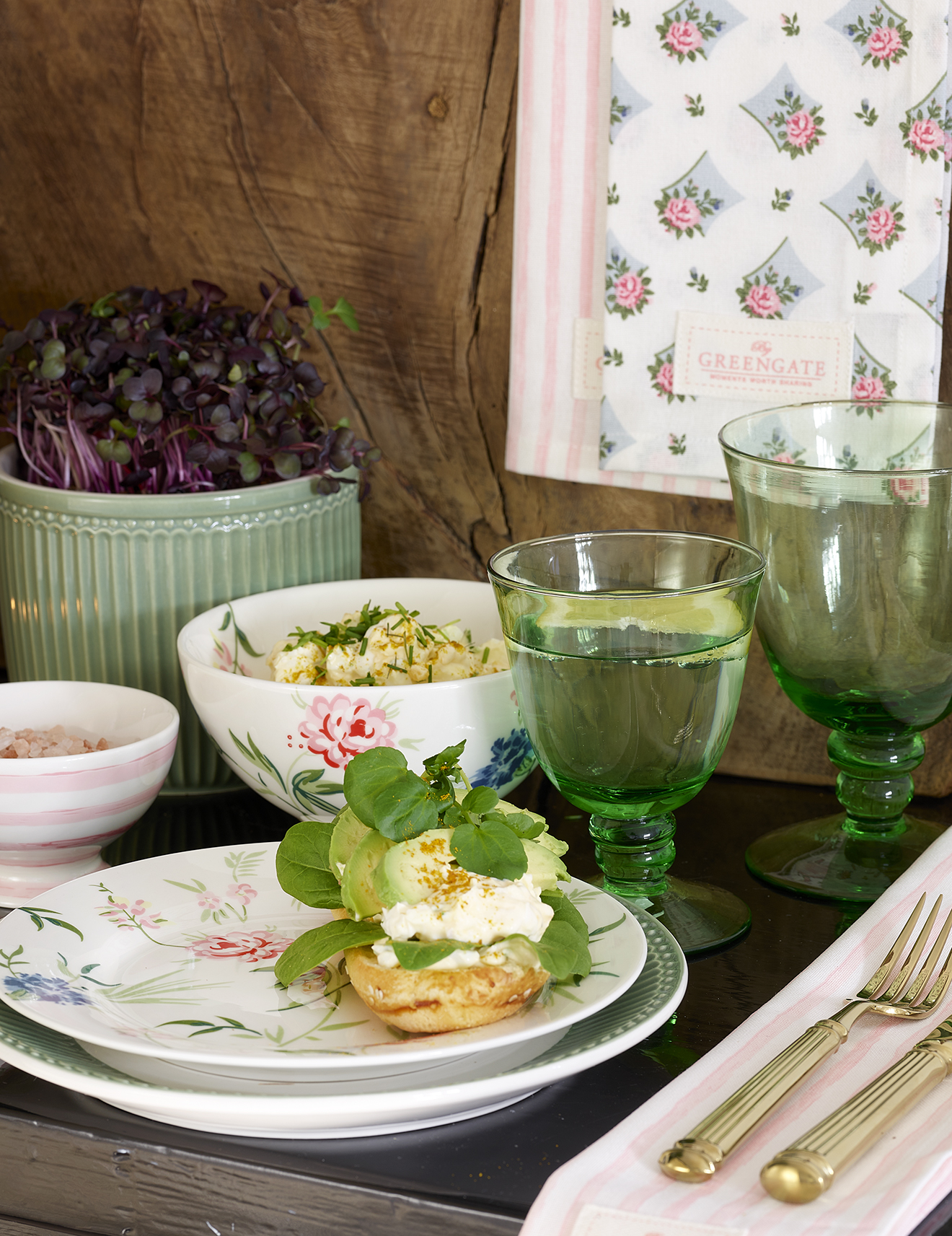 Greengate Schüssel Snack Bowl Freja white limitierte Zwischenkollektion