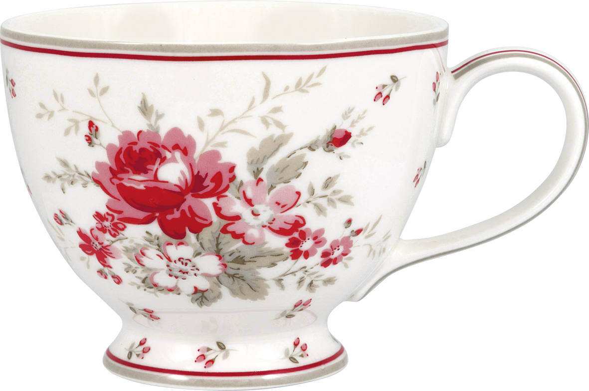 Greengate Teacup Marie red Becher