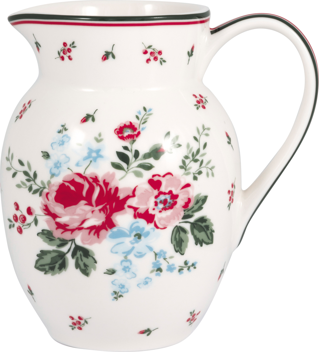 Greengate Milchkännchen Erica white 0,5 l