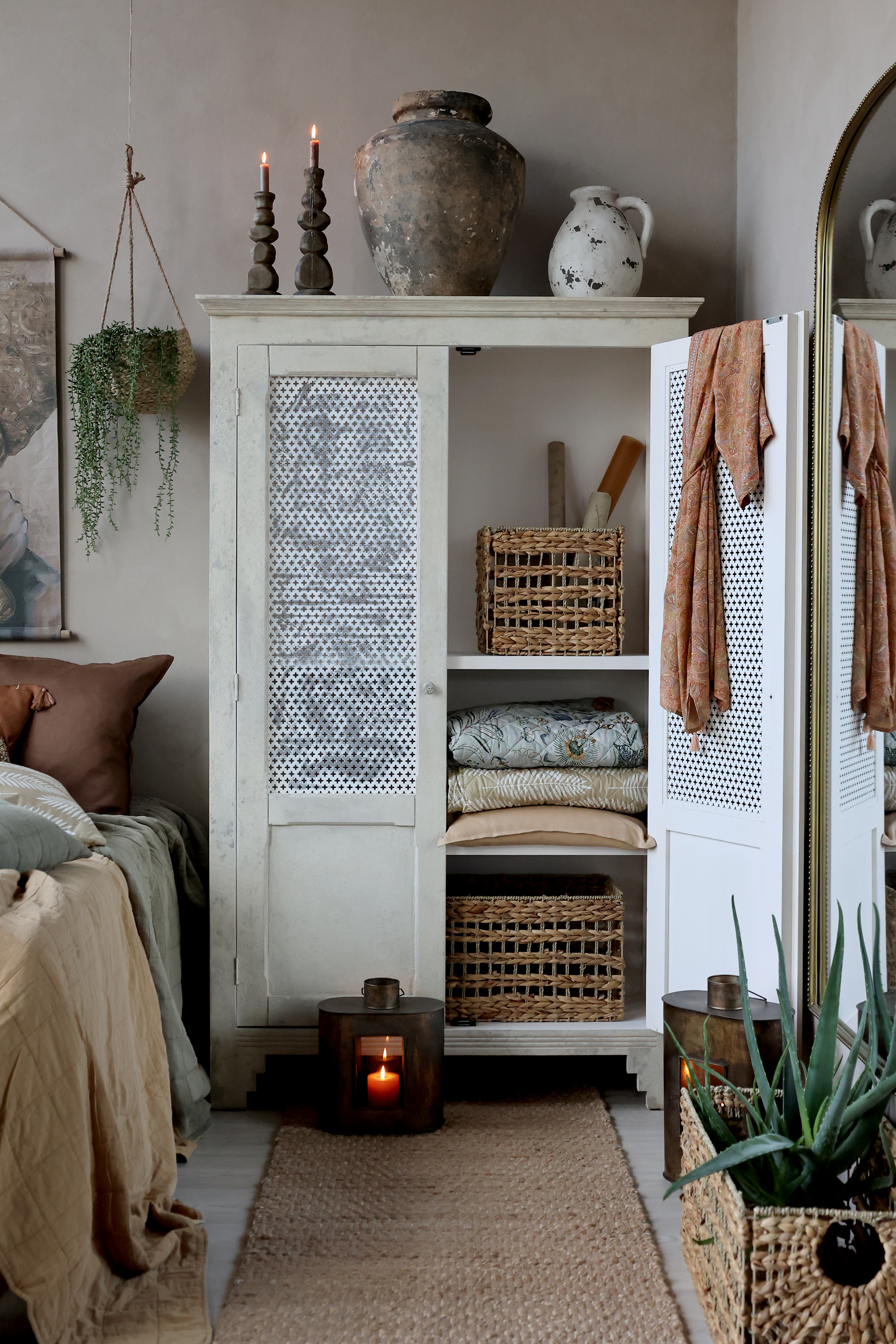 Chic Antique Kissenbezug Aix aus Leinen linen 50x50 cm