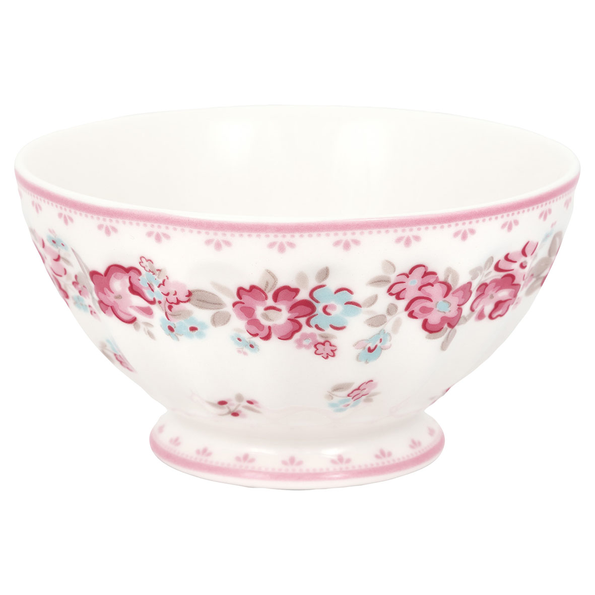 Greengate Frühstücksteller Elsy white 20,5 cm