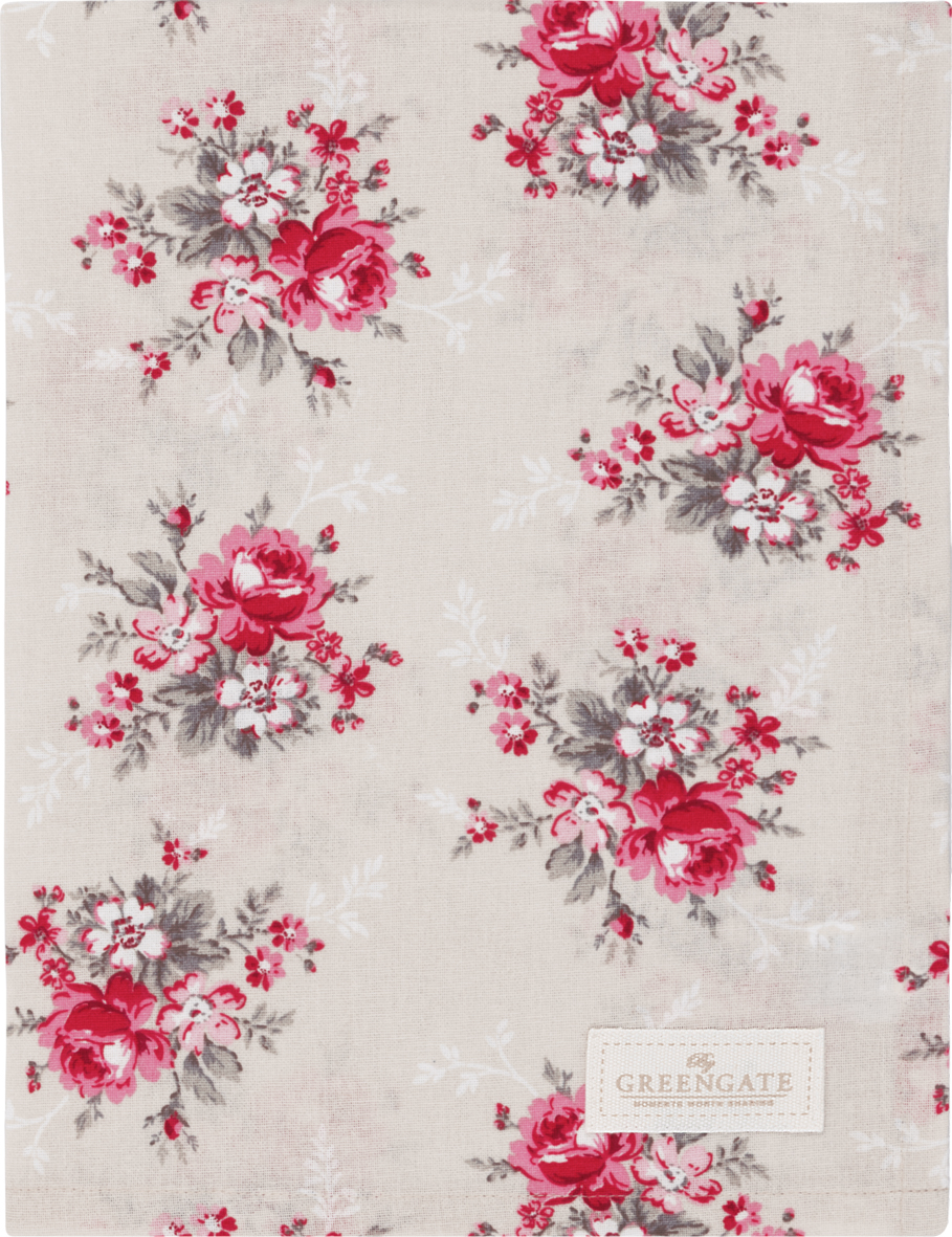 Greengate Geschirrtuch Marie beige Tea towel