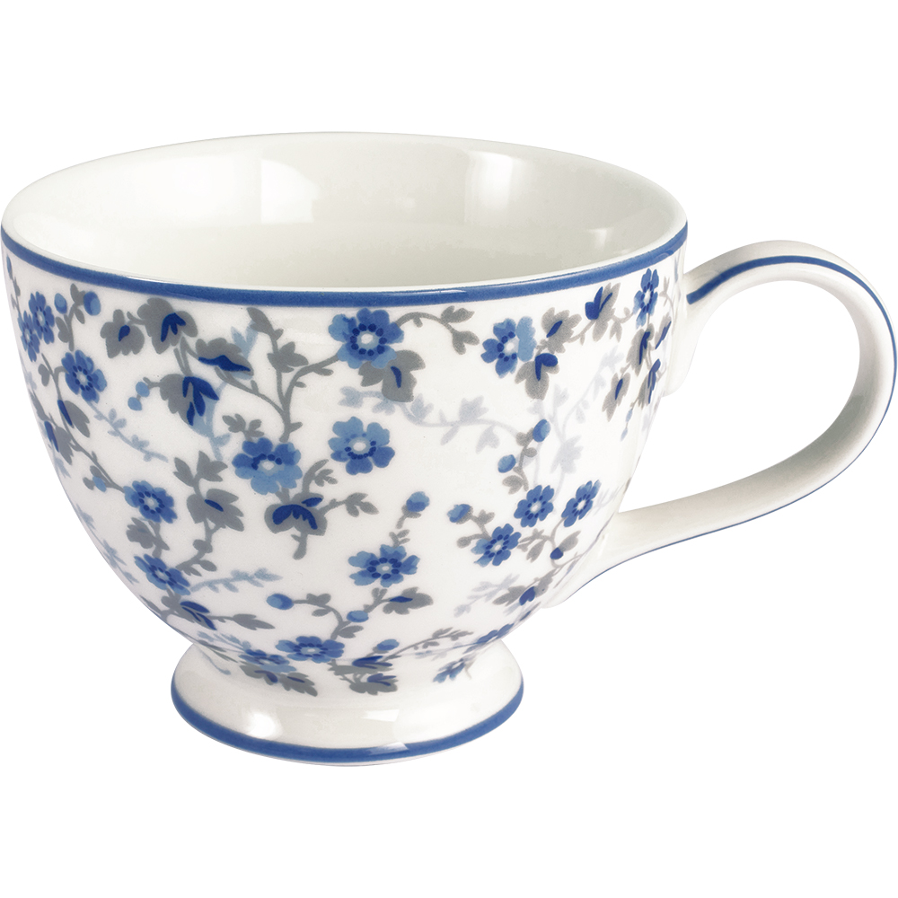 Greengate Teacup Monica dusty blue Becher