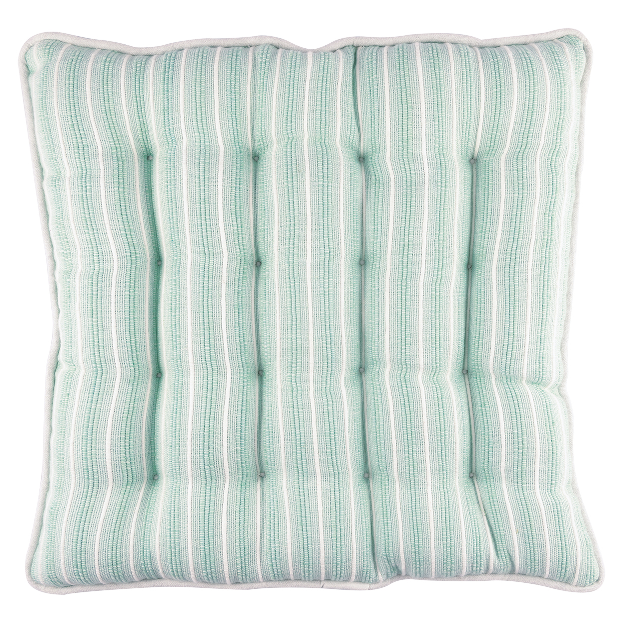 Greengate Sitzkissen/Stuhlkissen Alessia pale green zum Festbinden