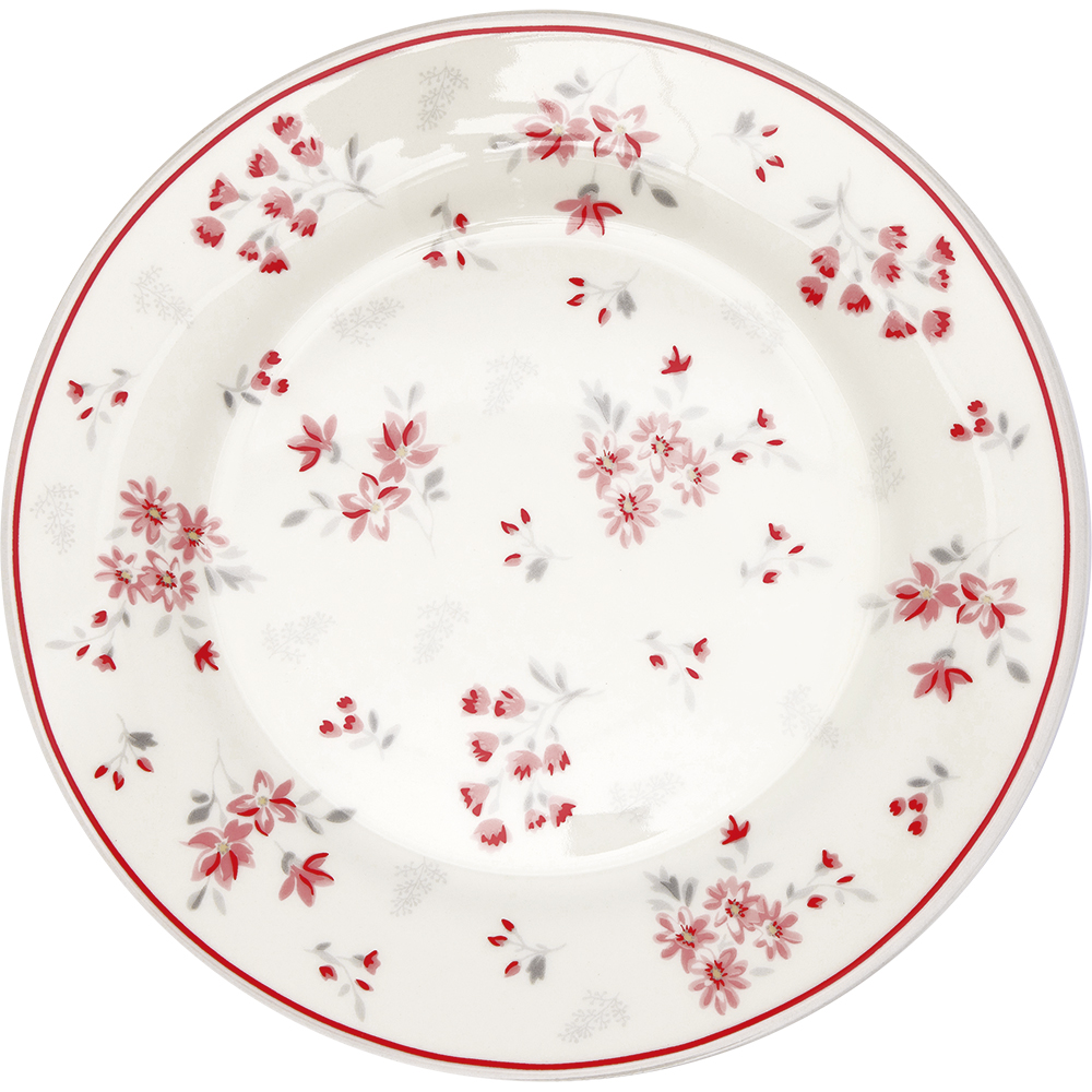 Greengate Frühstücksteller Emberly white