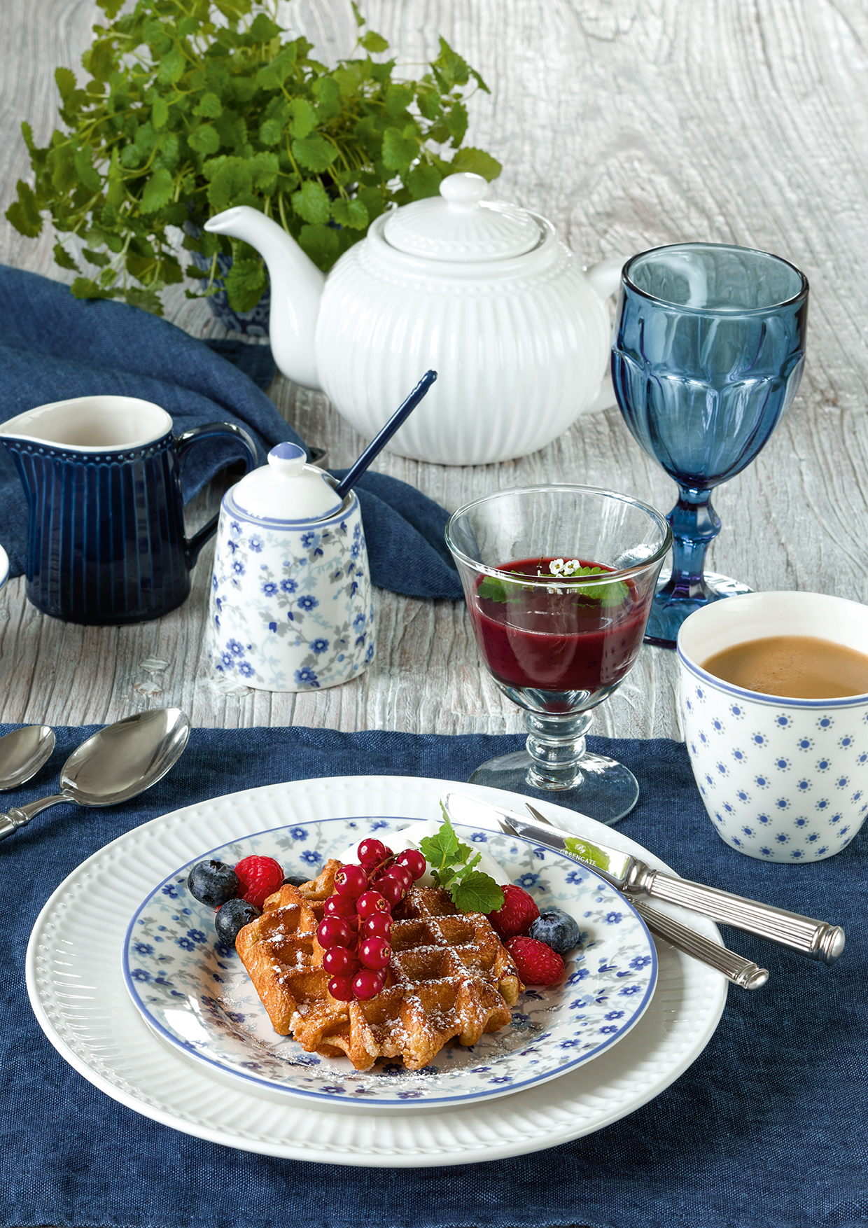 Greengate Schüssel Snack bowl Harriet white