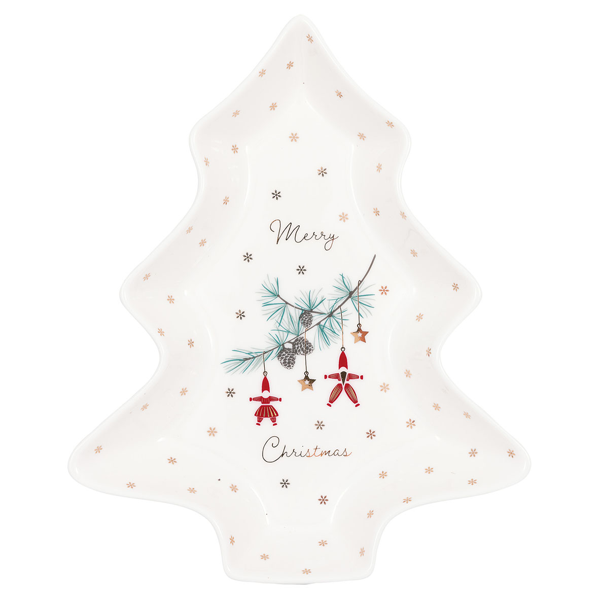 Greengate Baum Teller Juana white medium Tree Plate