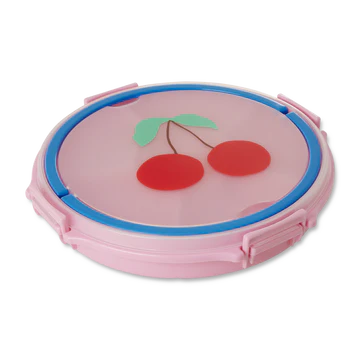 RICE Cherries Serviertablett für Snacks unterteilt tragbar 