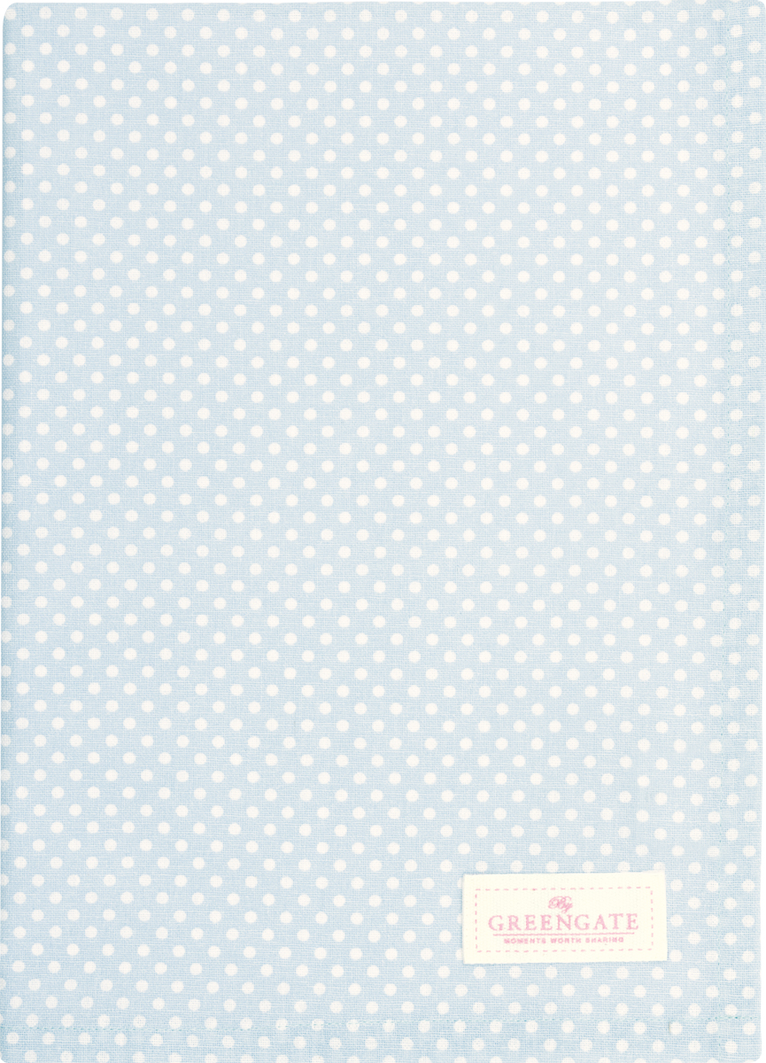 Greengate Geschirrtuch Dotty pale blue 50 x 70 cm