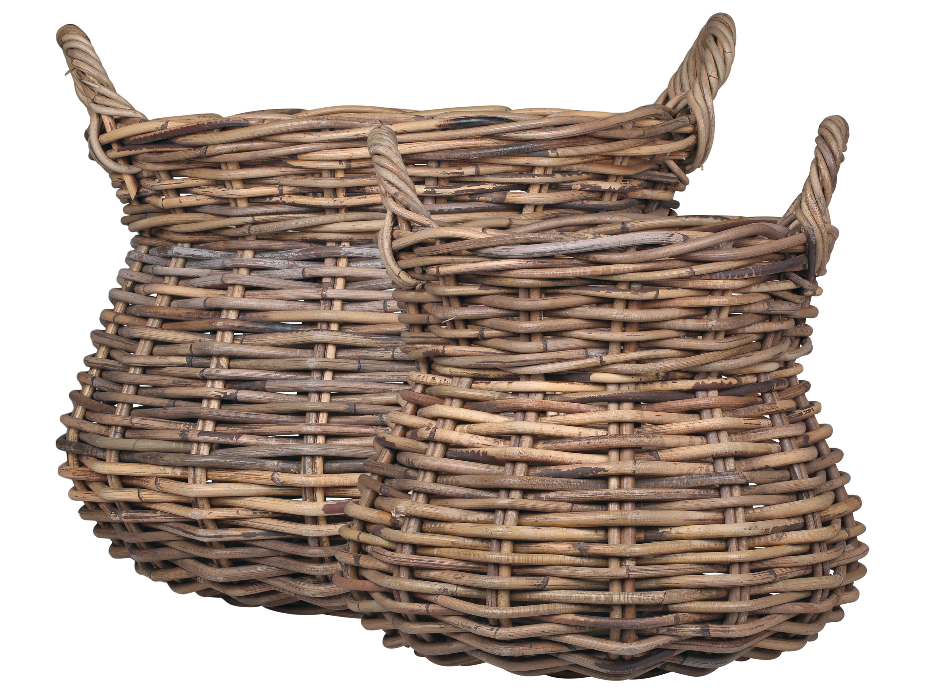 Chic Antique altfranzösische Körbe mit Henkel 