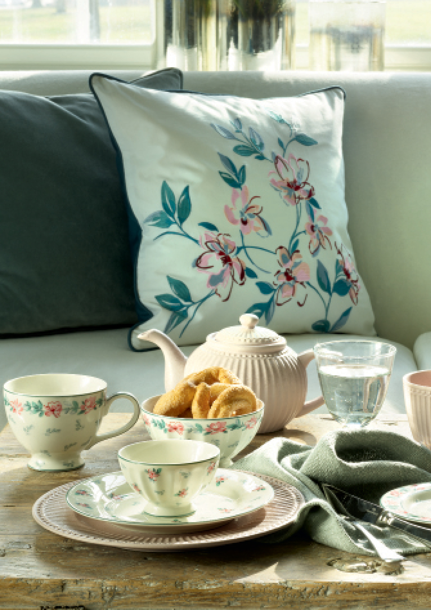 Greengate kleiner Teller Belia white