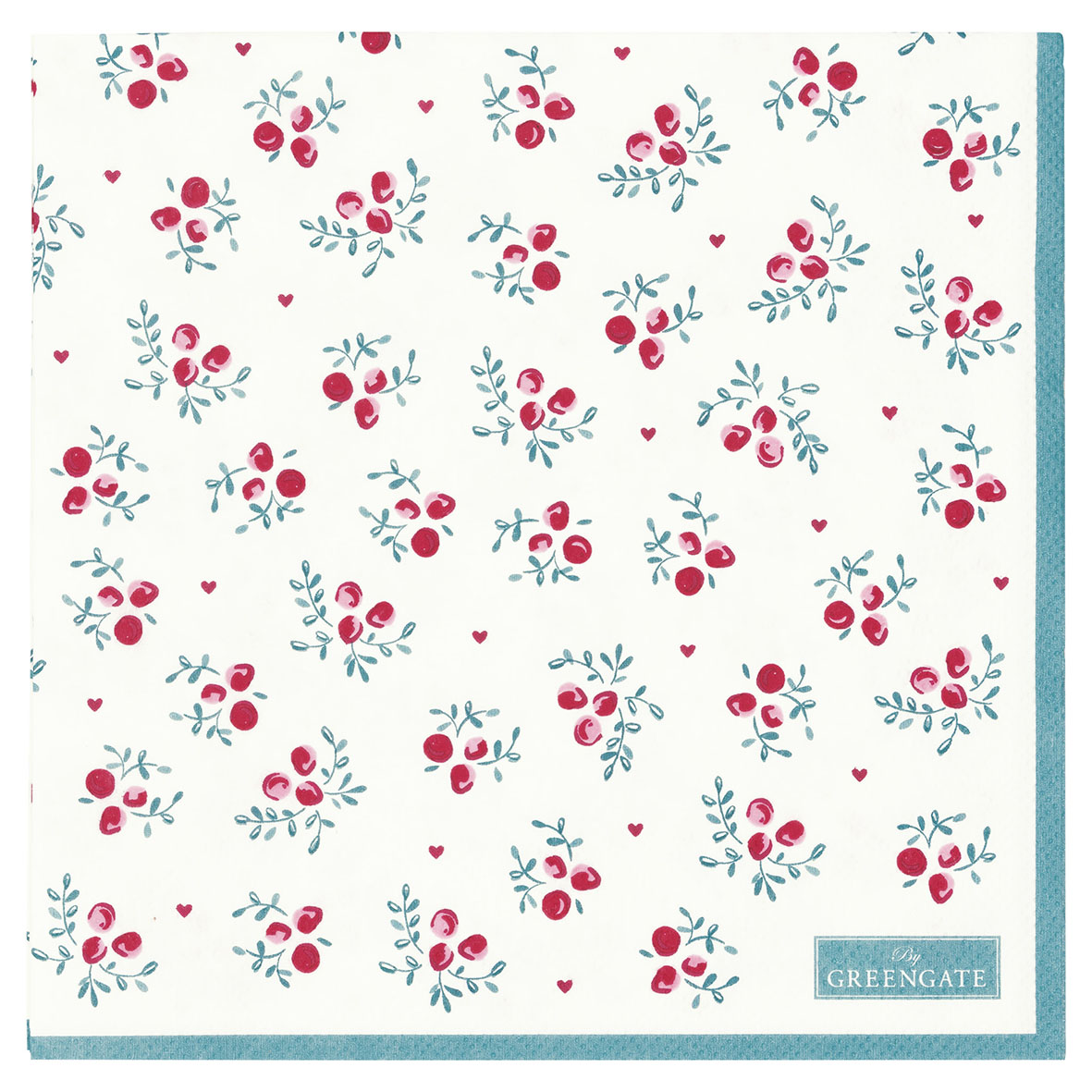 Greengate Papierservietten Belia white large 20 Stück