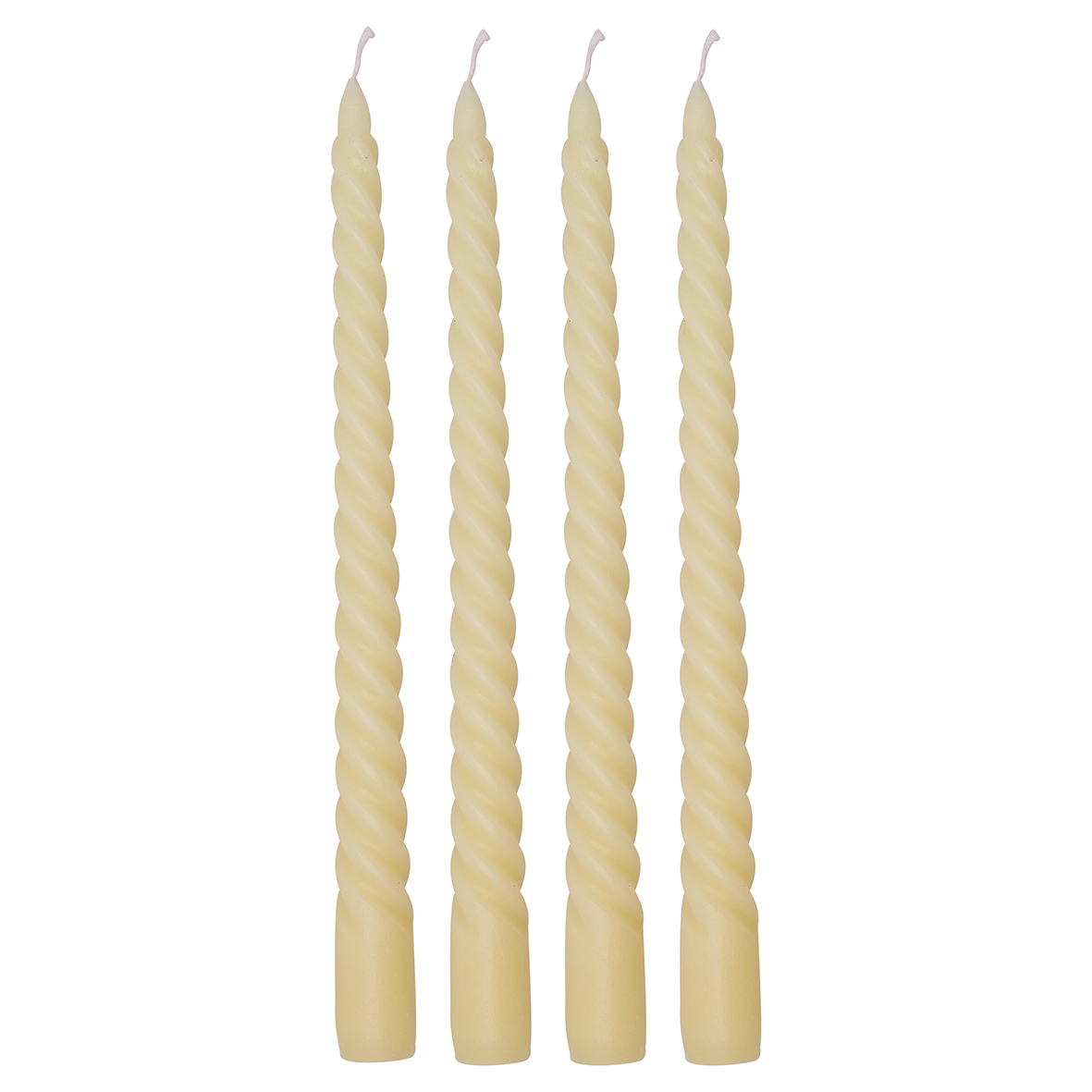 Greengate Stabkerzen Twisted Candle  4-er Set