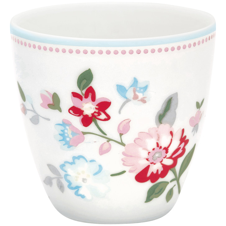 Greengate Minilattecup Sonia white Espressotasse