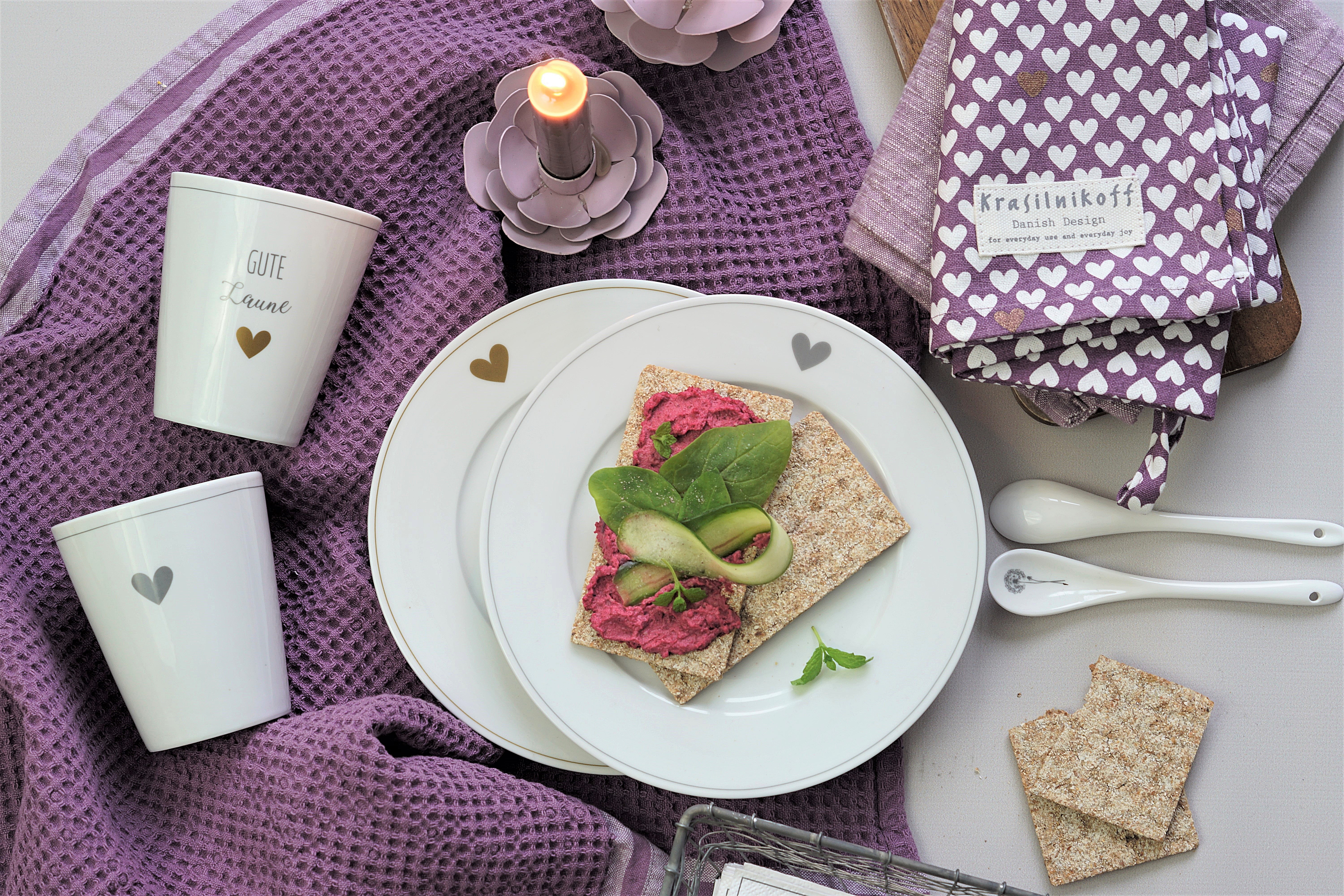 Krasilnikoff Happy Cup Doglove Trinkbecher mit Henkel Dog