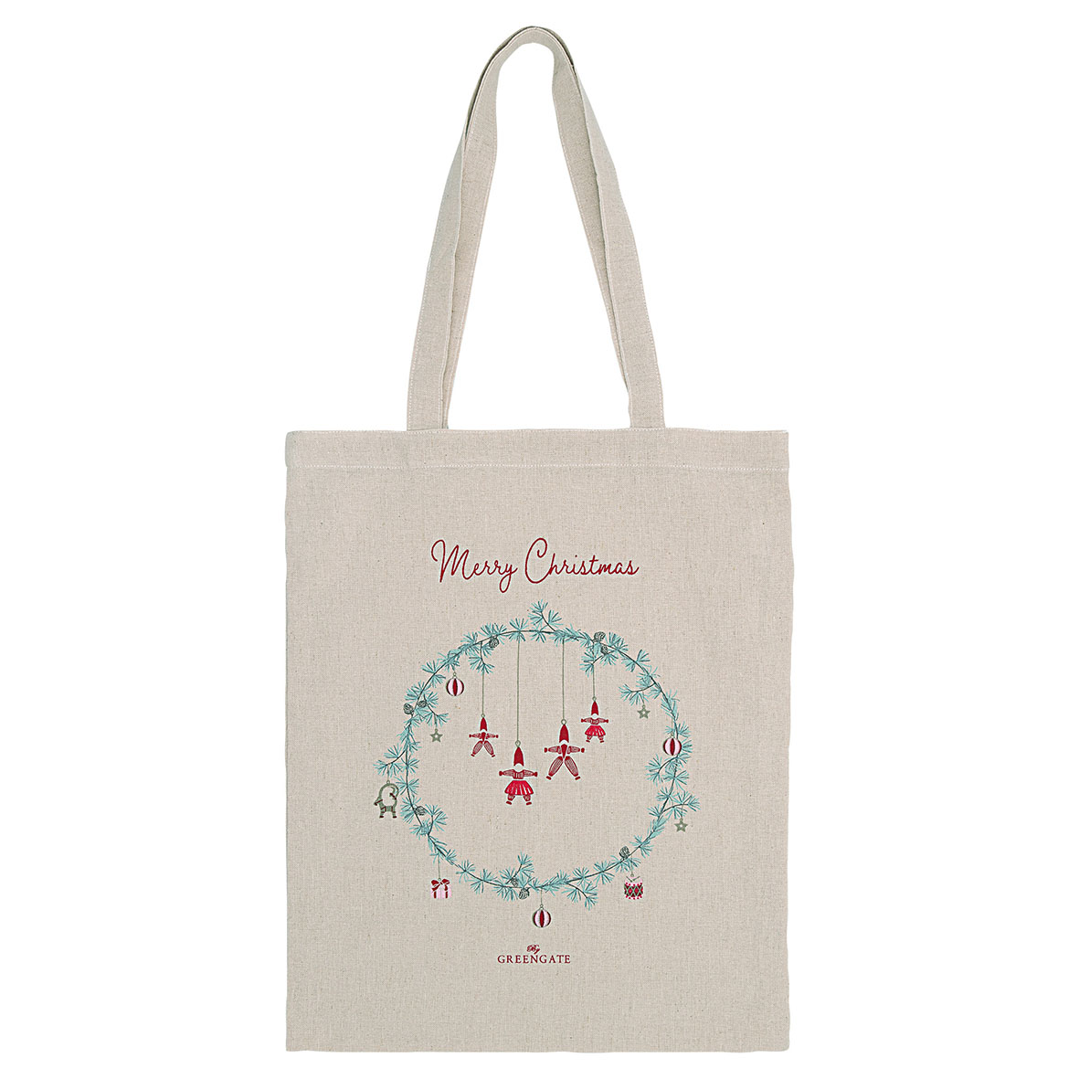 Greengate Baumwolltasche Juana sand print Cotton bag