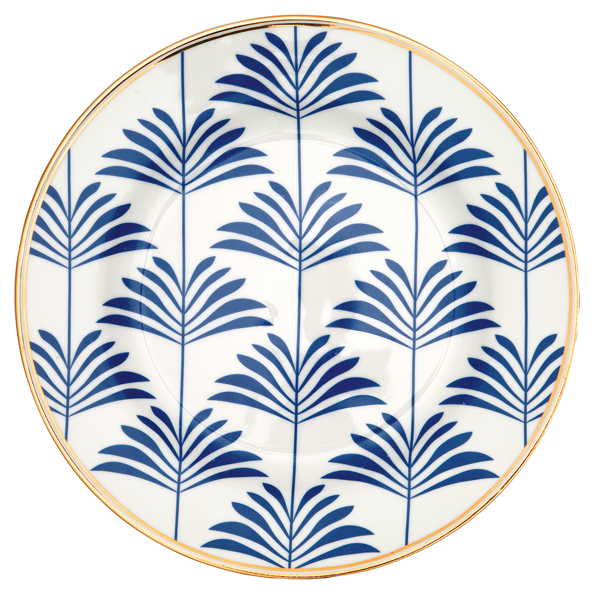 Greengate Frühstücksteller Maxime  blue Kollektion Gate noir