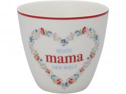 Greengate Lattecup Mama white limitiert