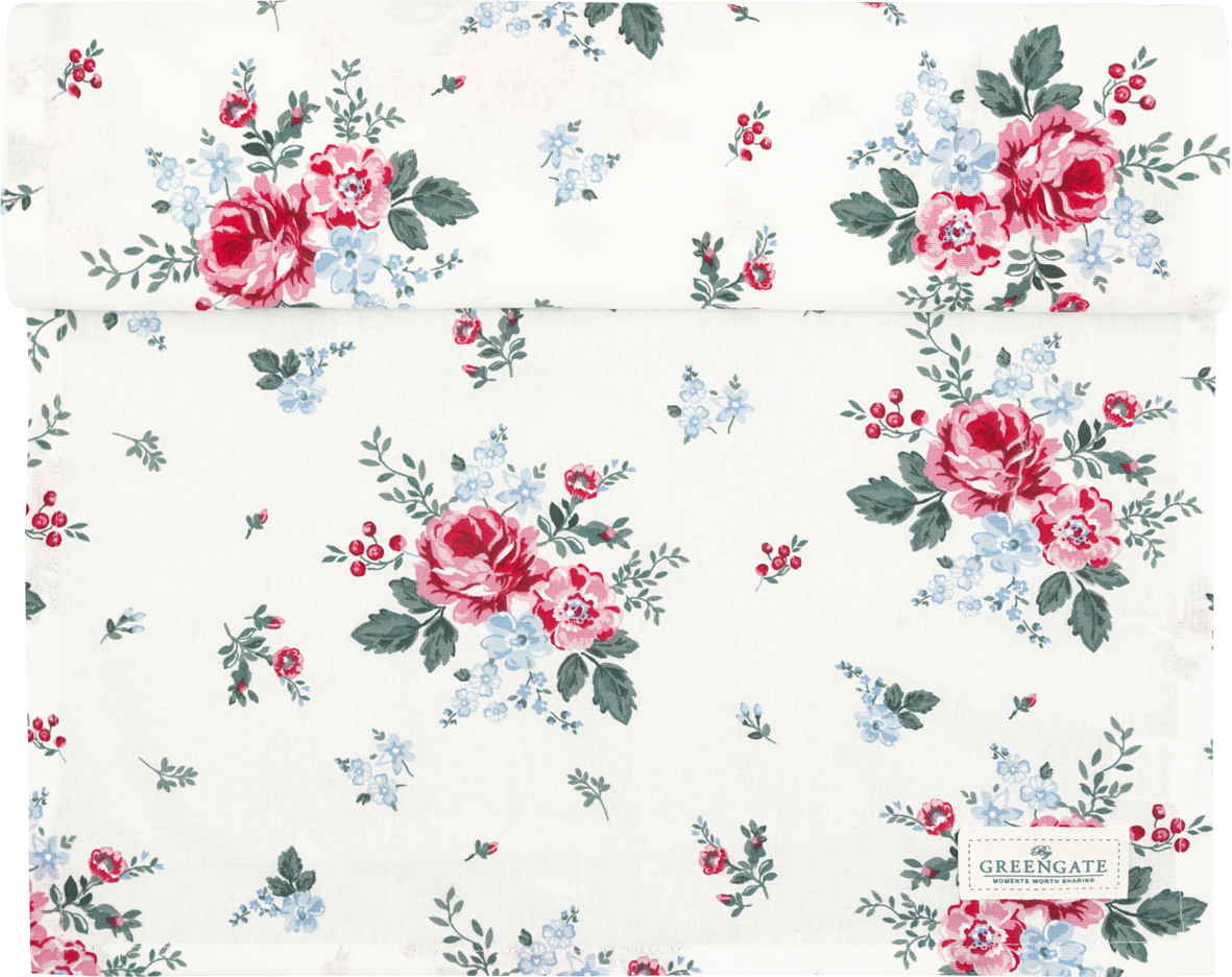 Greengate Tischläufer Erica white