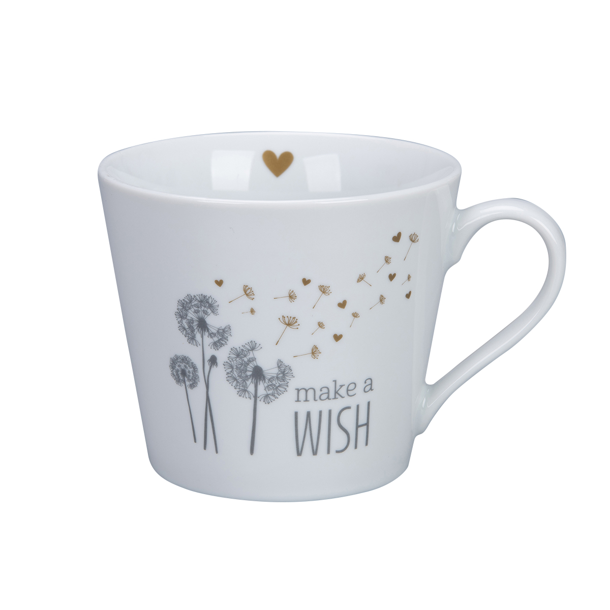 Krasilnikoff Happy Cup Make a wish Trinkbecher mit Henkel