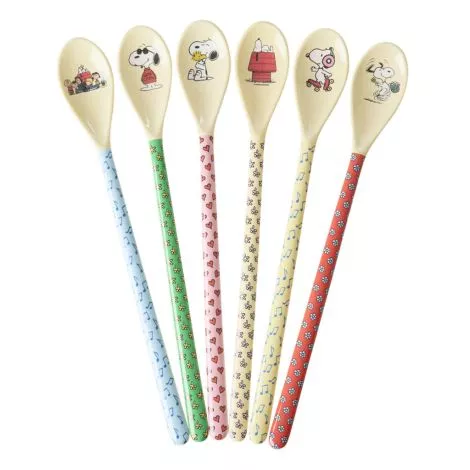 RICE Melamin Lattelöffel Snoopy print einzeln