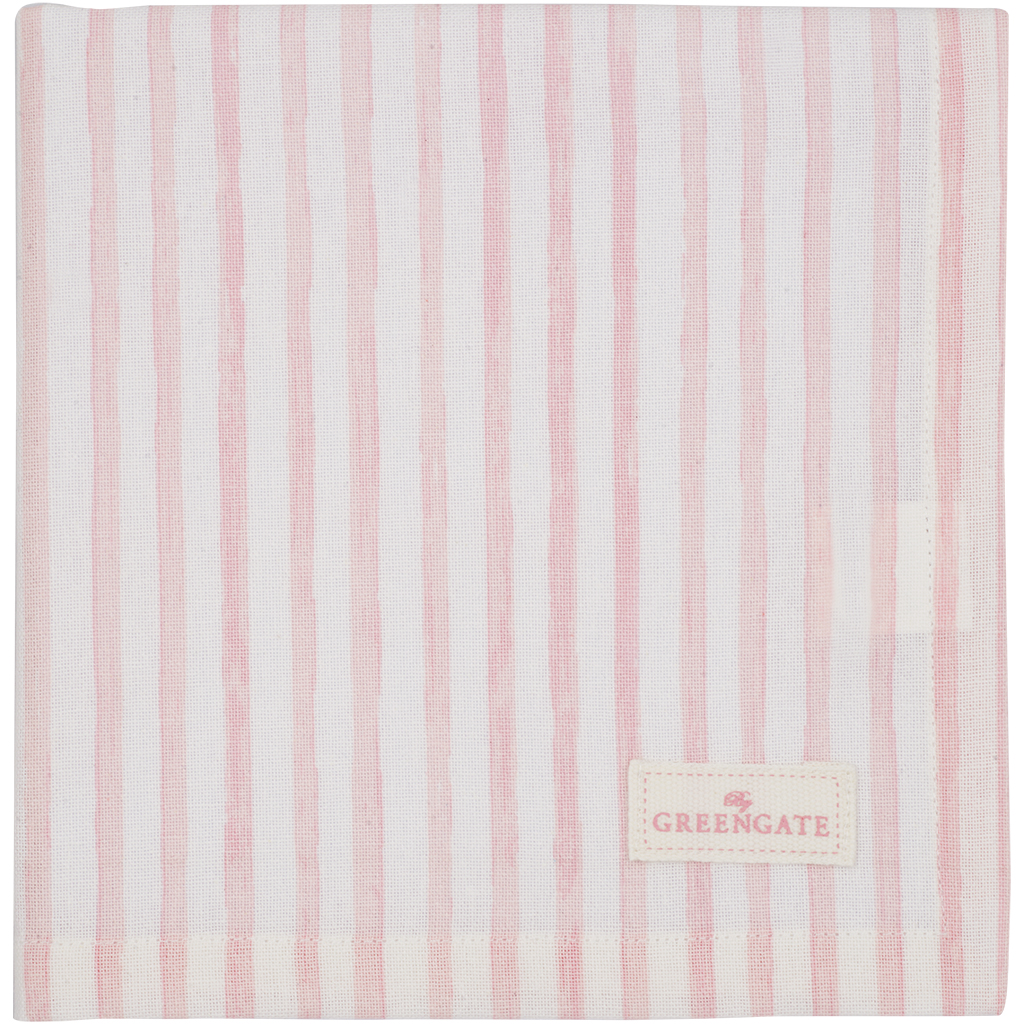 Greengate Stoffserviette Sally pale pink Limitierte Zwischenkollektion