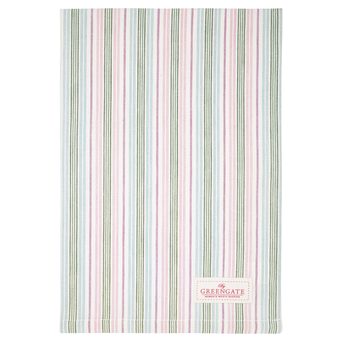 Greengate Geschirrtuch Edda white