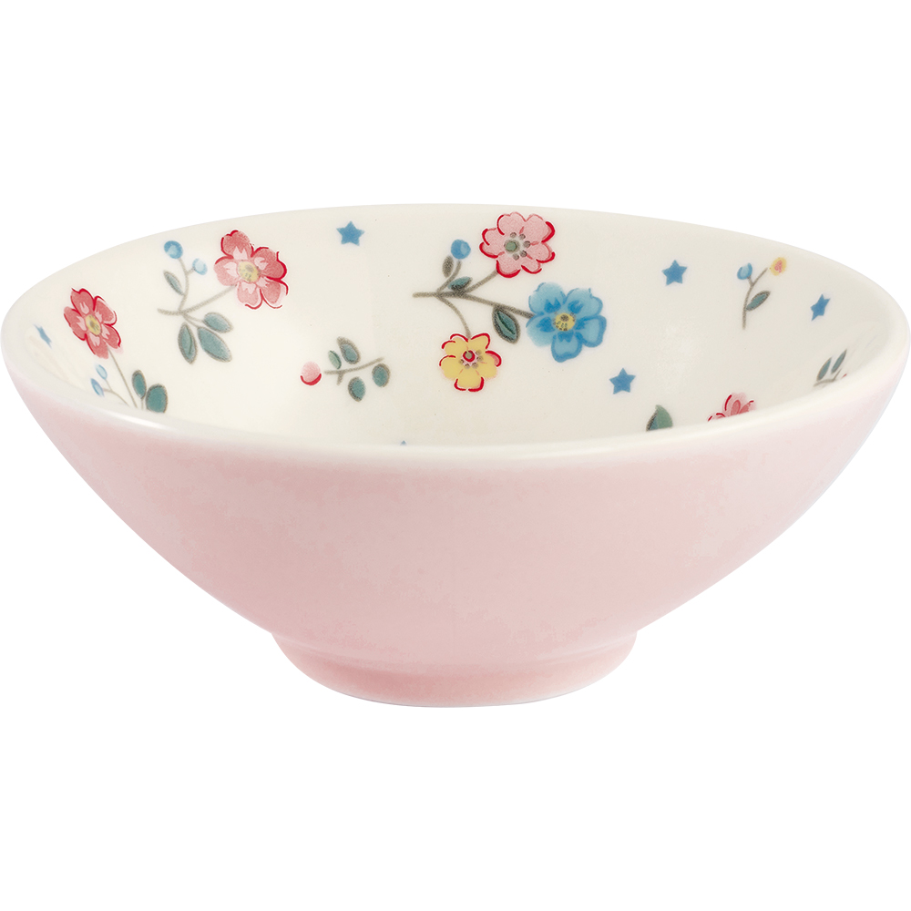 Greengate Schale  Sweets  Bowl pale pink Adelena inside