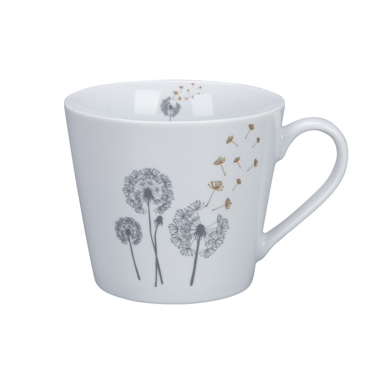 Krasilnikoff Happy Cup Pusteblume Trinkbecher mit Henkel