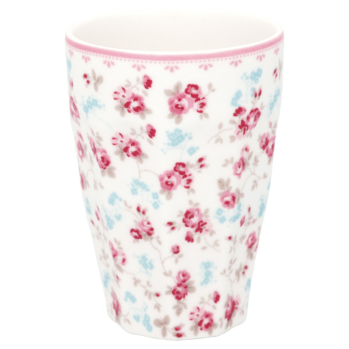 Greengate French Latte Elsy white hoher Trinkbecher