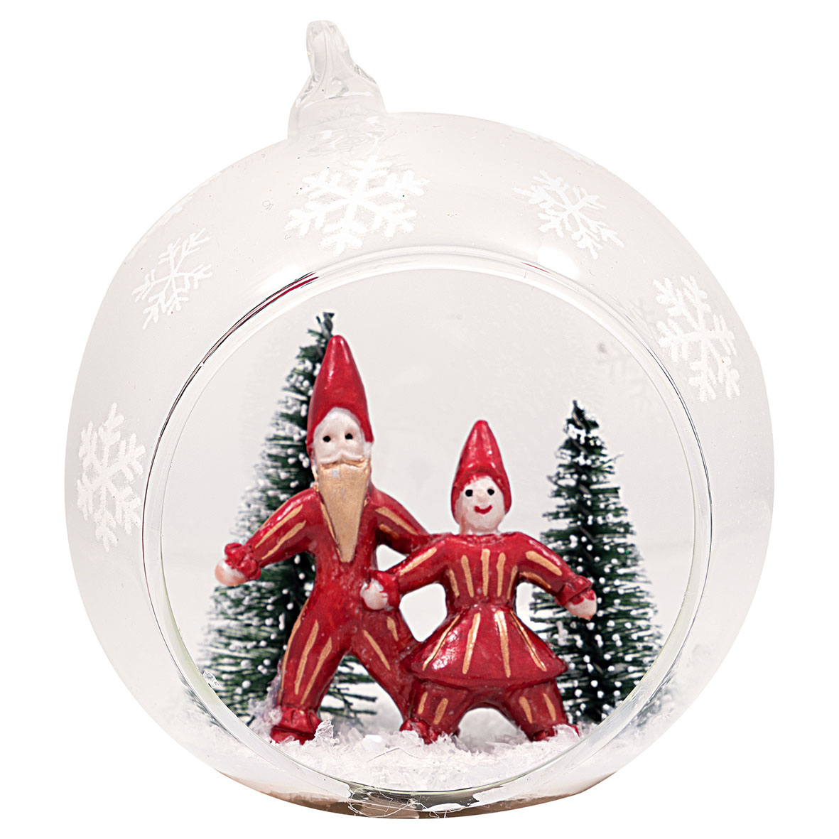 Greengate Weihnachtsbaumanhänger Juana white inside decor Ball Wichtel
