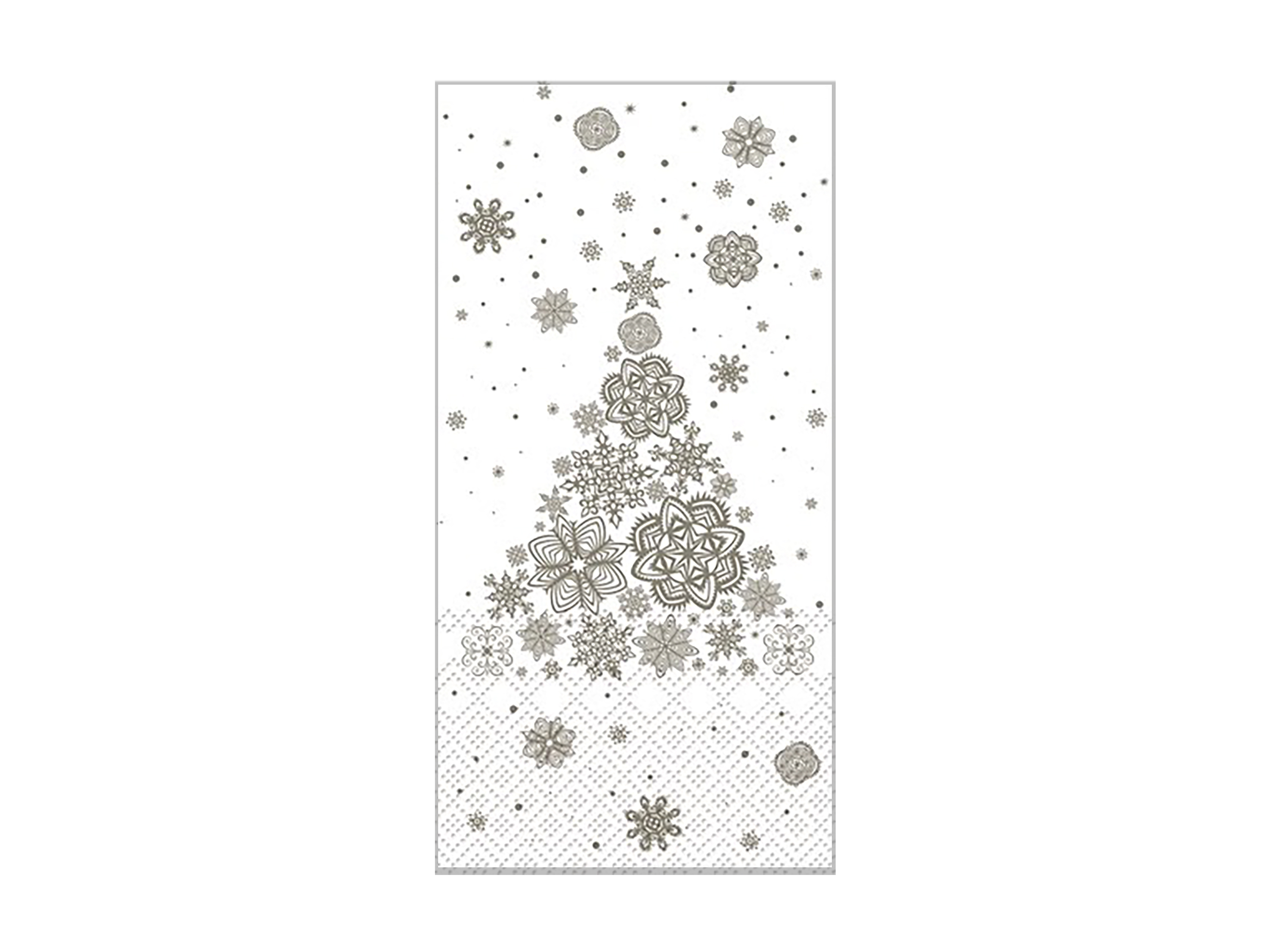Chic Antique Papierservietten Winterzauber white black 16  Stück