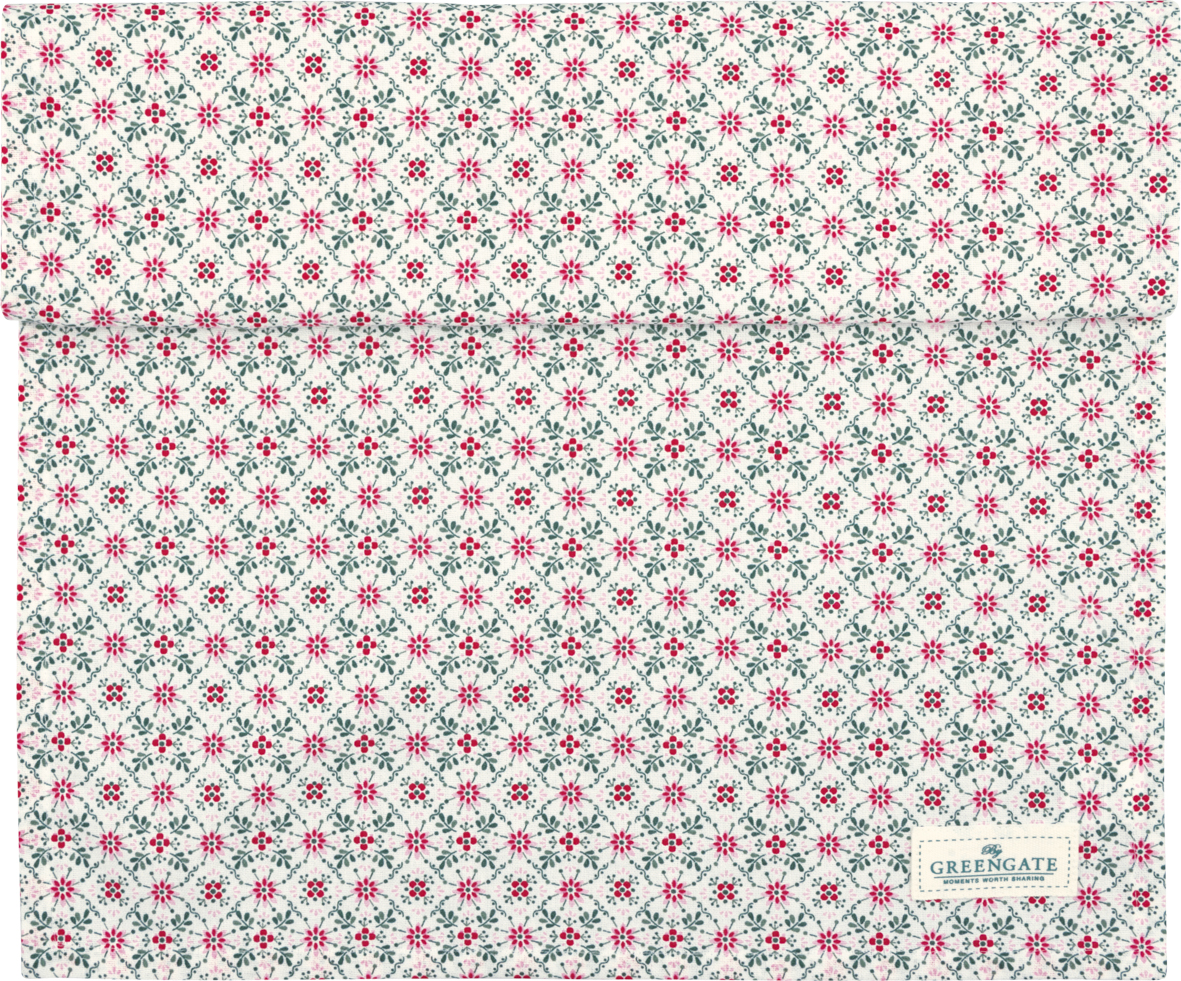 Greengate Tischläufer Nenne white