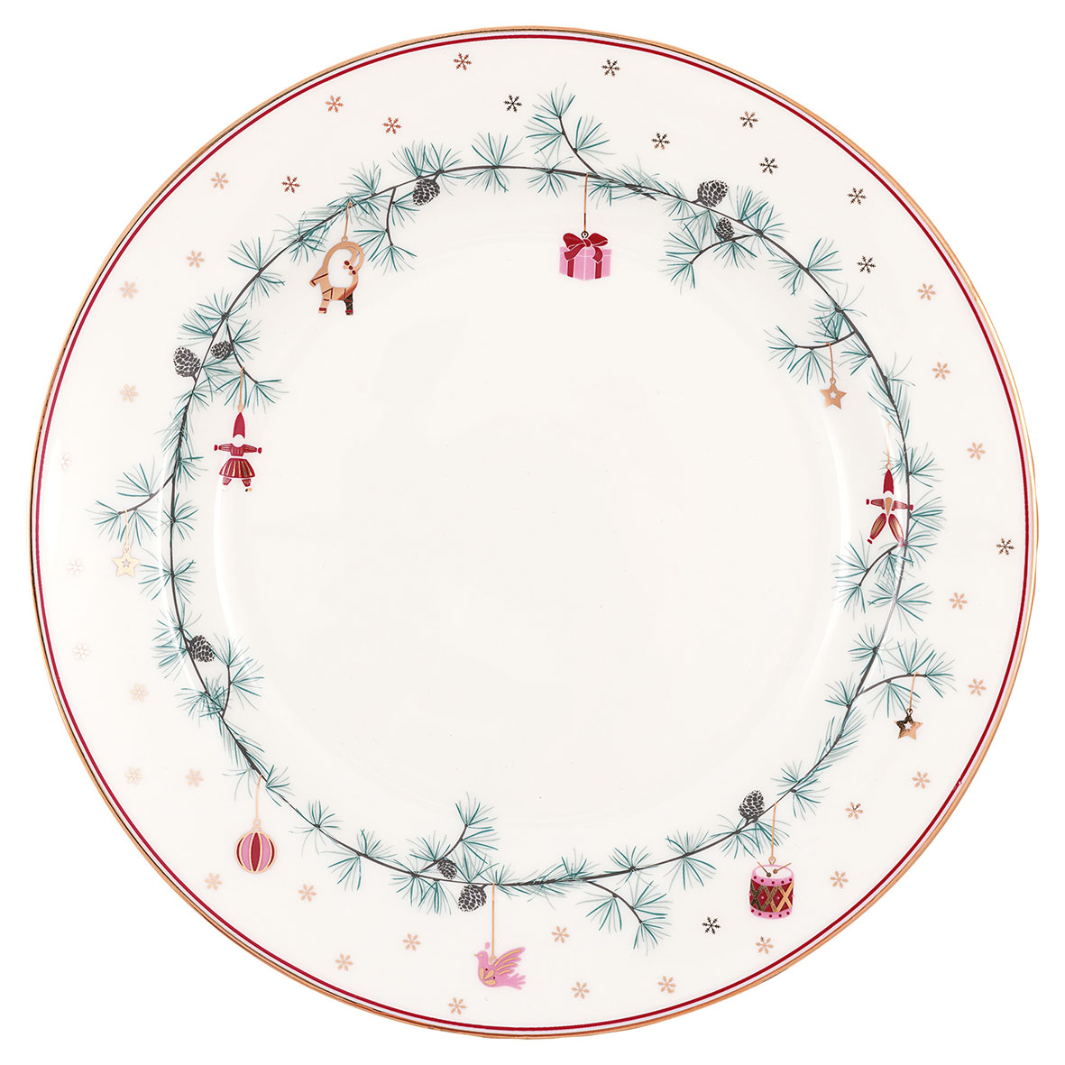 Greengate Frühstücksteller Juana white