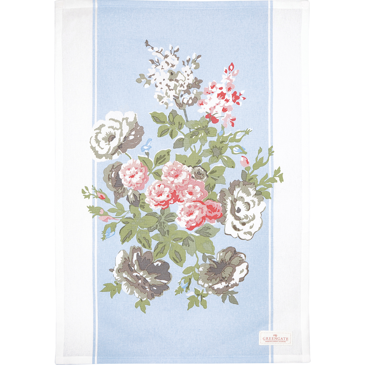 Greengate Geschirrtuch Petricia pale blue piece printed Limitierte Kollektion