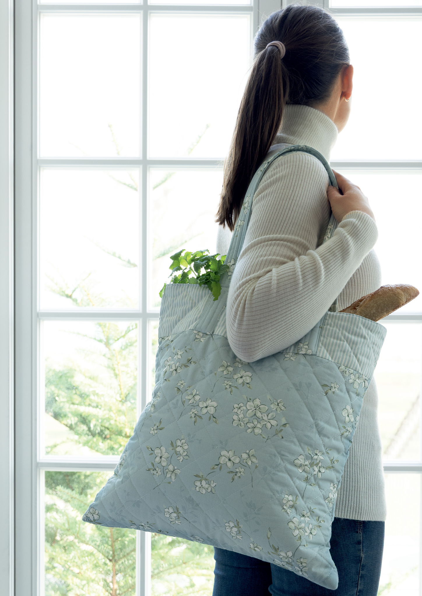 Greengate Geschirrtuch Aubrey ice blue 50x70 cm