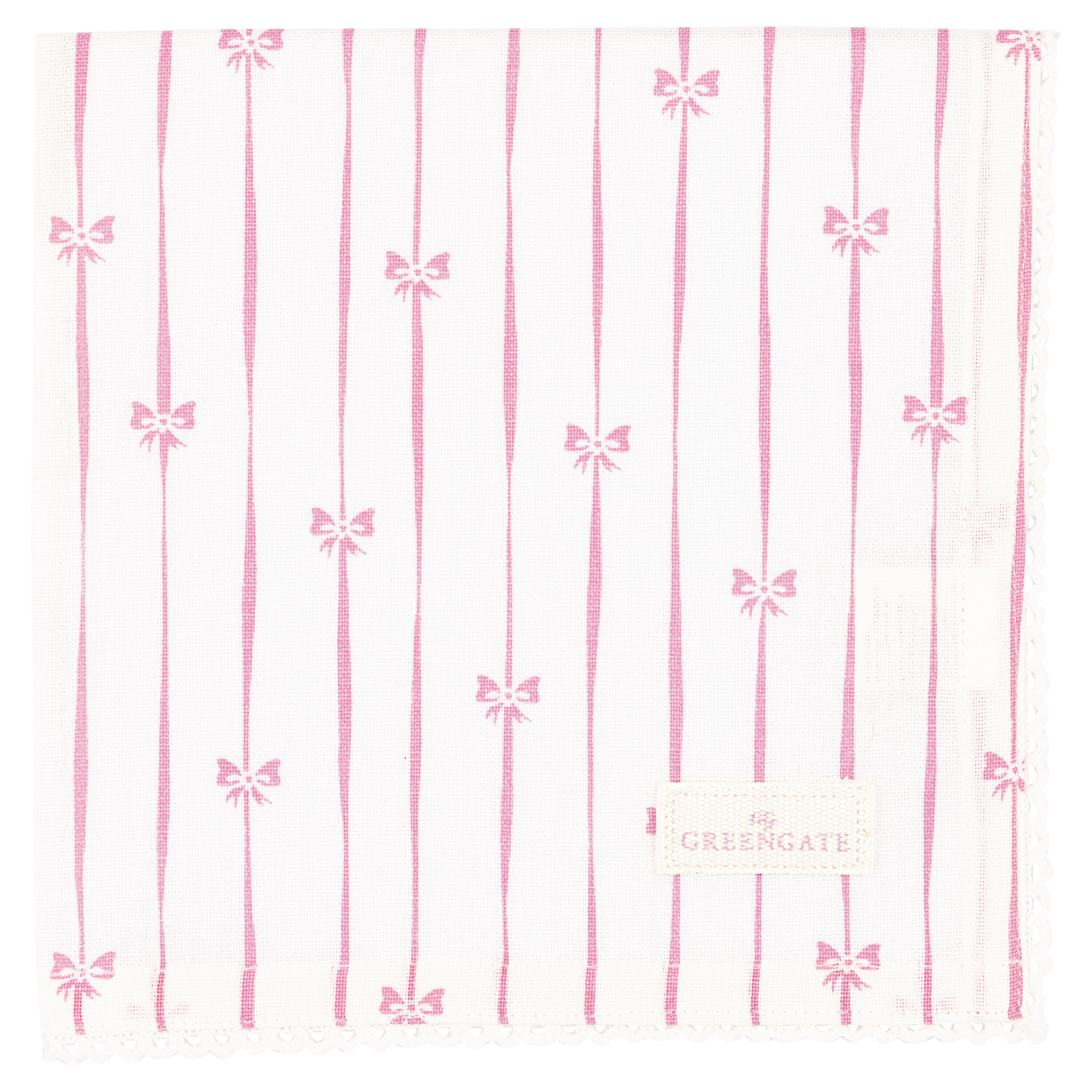 Greengate Stoffserviette Dolobella pale pink 40 x 40 cm
