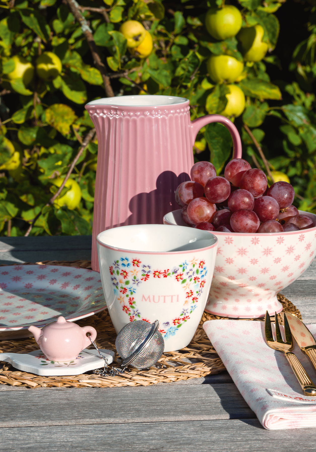 Greengate Lattecup Laurie petite pink Becher ohne Henkel