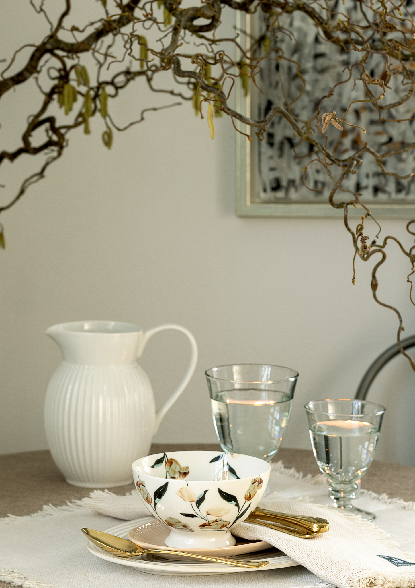 Greengate Schüssel Eliana white Soup bowl