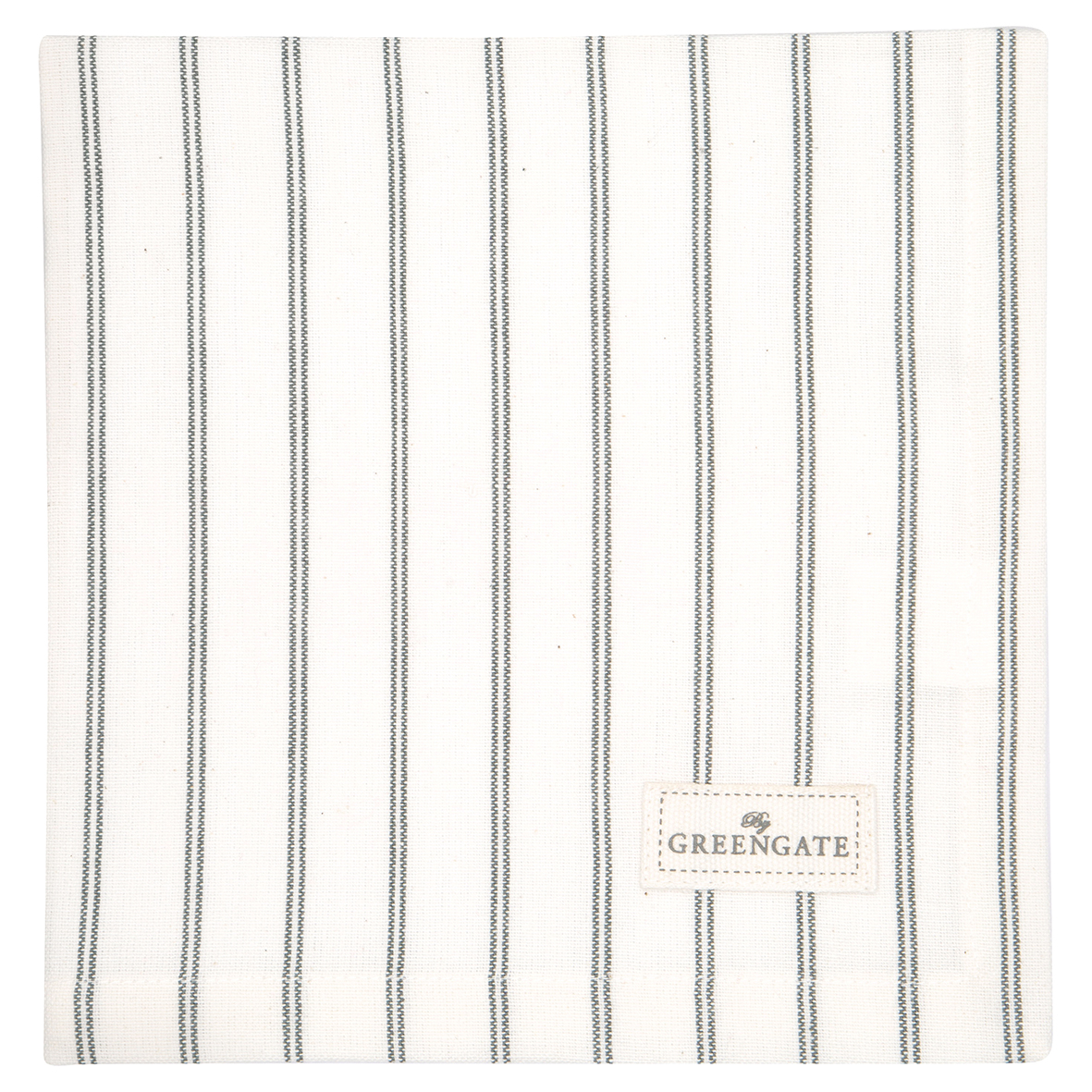 Greengate Stoffserviette Clarina white mit Stickerei with embroidery 40x40 cm