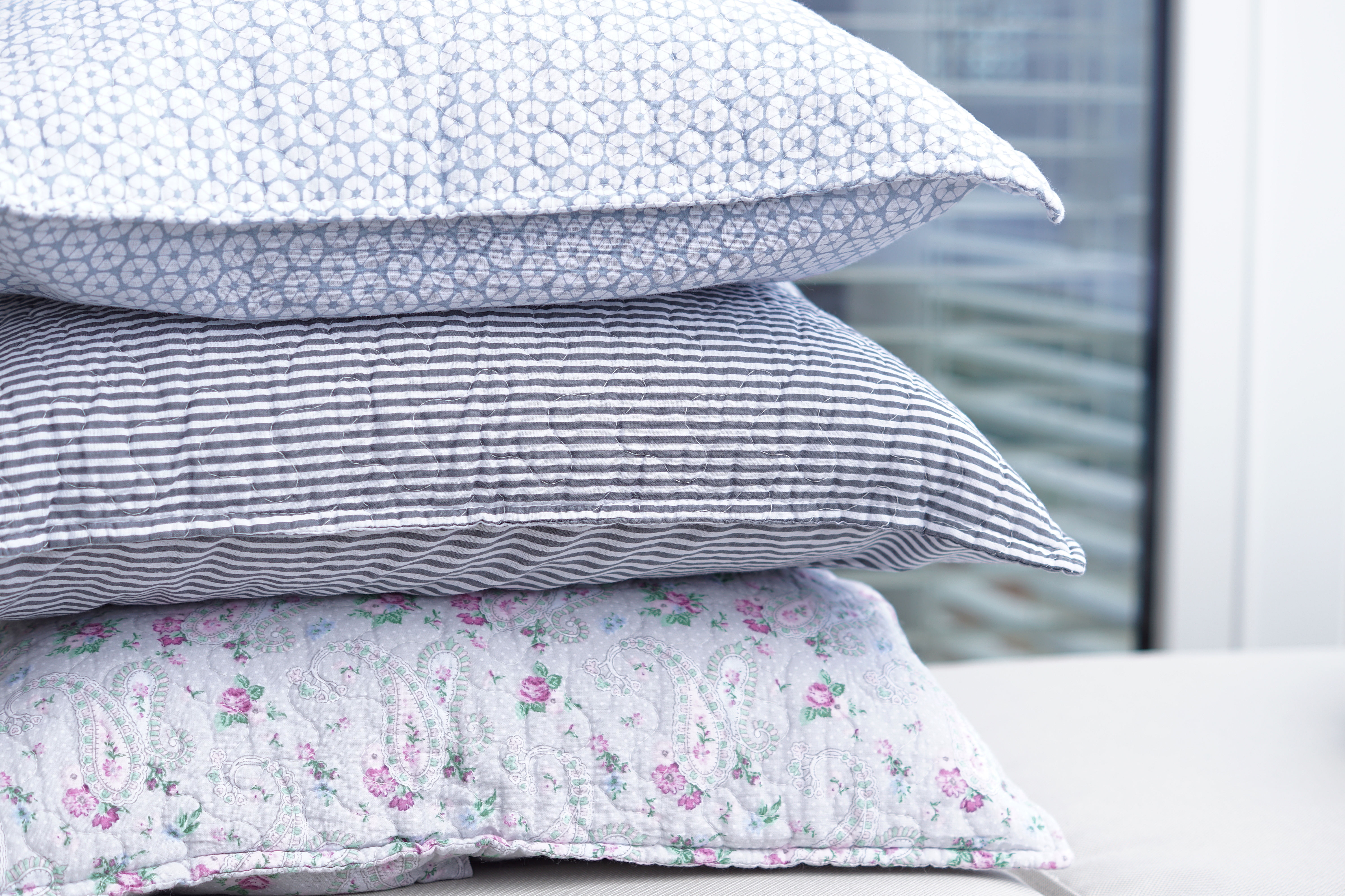 Krasilnikoff Kissenbezug Pinstripe 50 x 50 cm