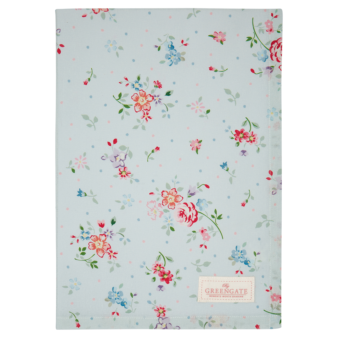 Greengate Geschirrtuch Belle pale blue