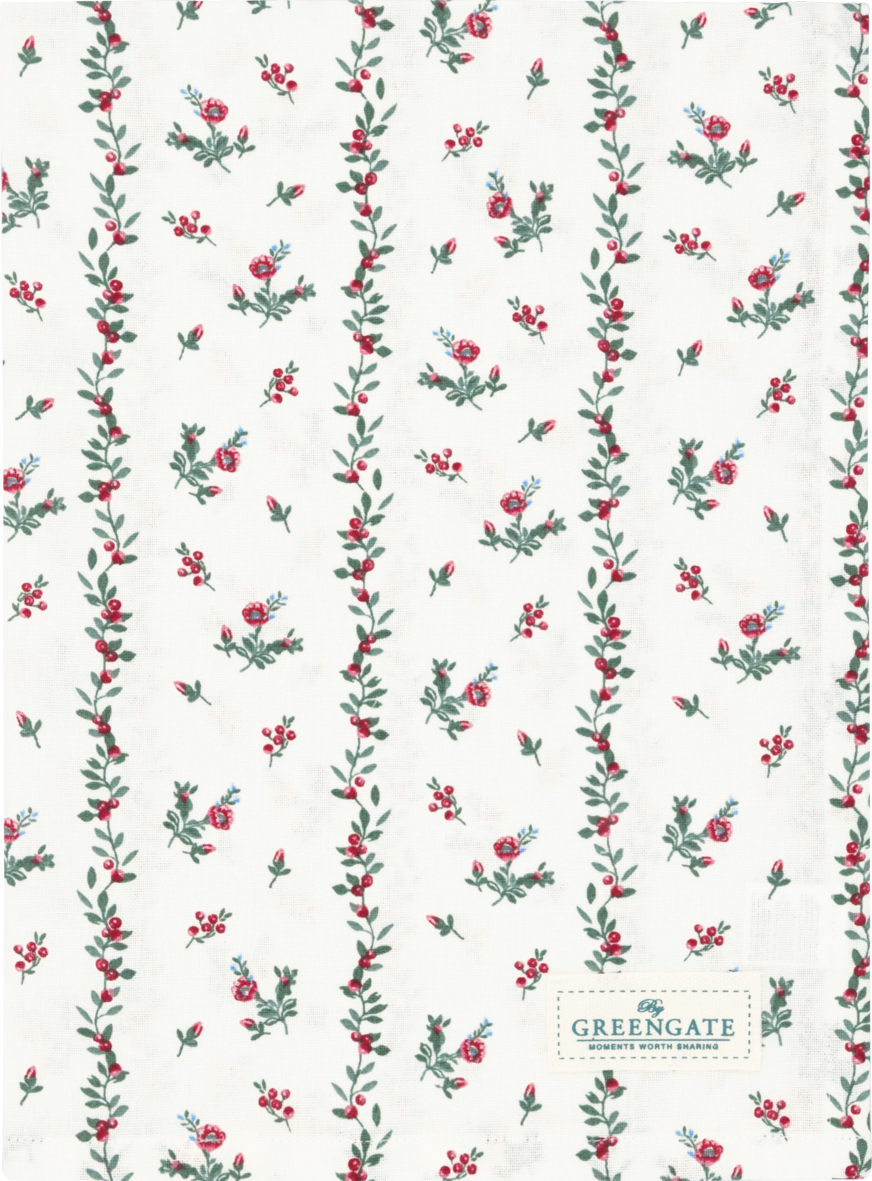 Greengate Geschirrtuch Gracy white Tea towel