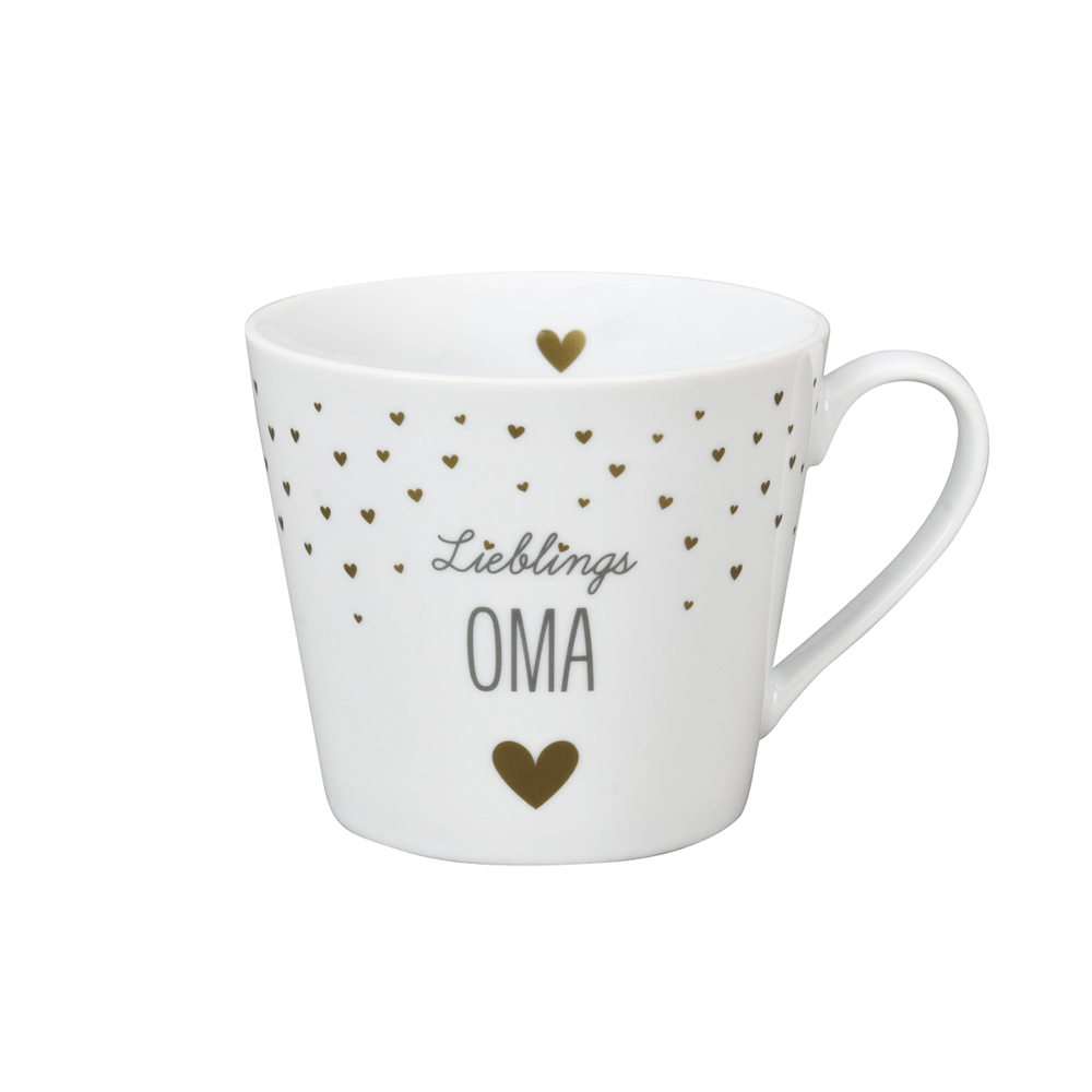 Krasilnikoff Happy Cup Lieblingsoma Trinkbecher mit Henkel