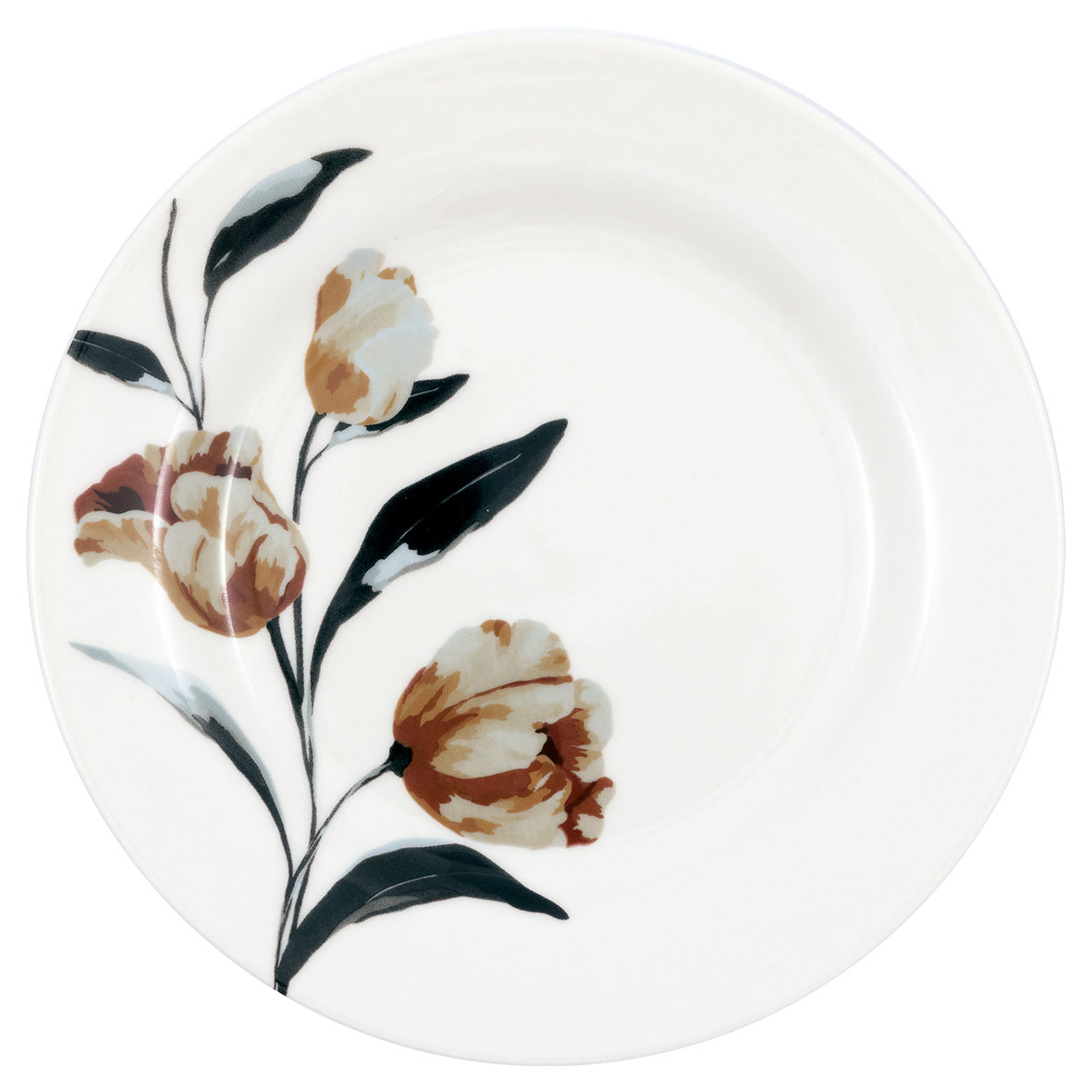 Greengate Frühstücksteller Eliana white 20,5 cm